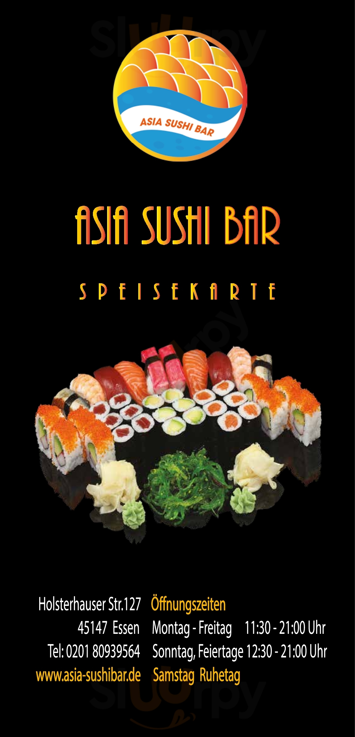 Asia Sushi Bar Essen Menu - 1