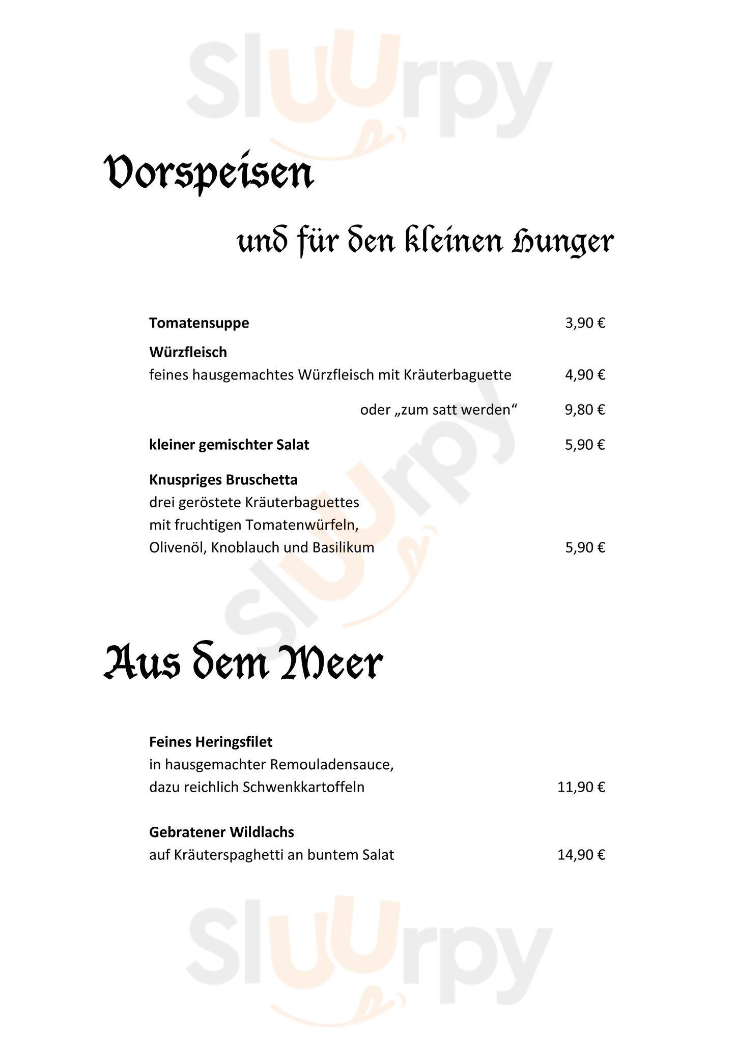 Gaststätte Zum Sachsenring Chemnitz Menu - 1