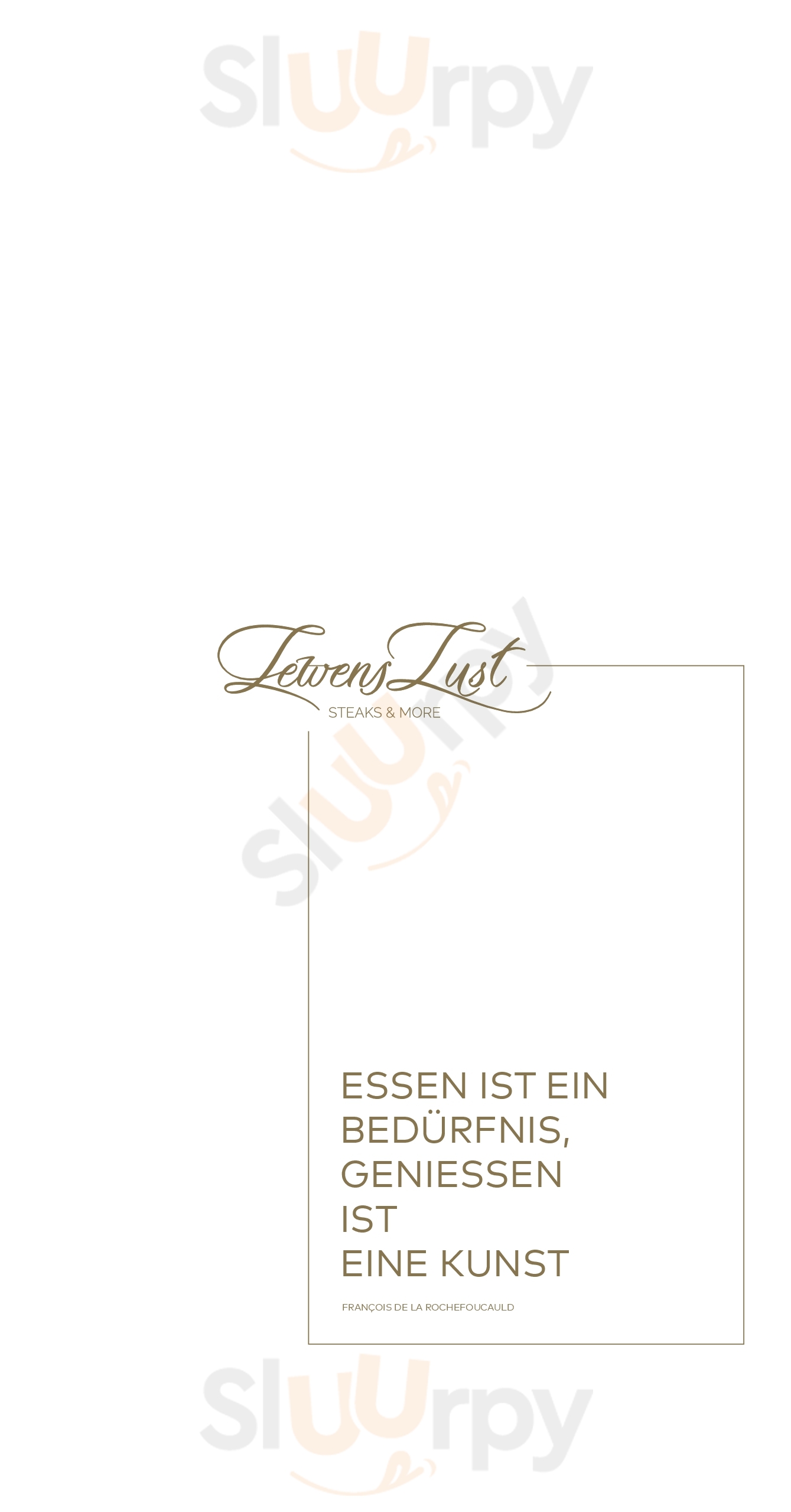 Lewenslust Hildesheim Menu - 1