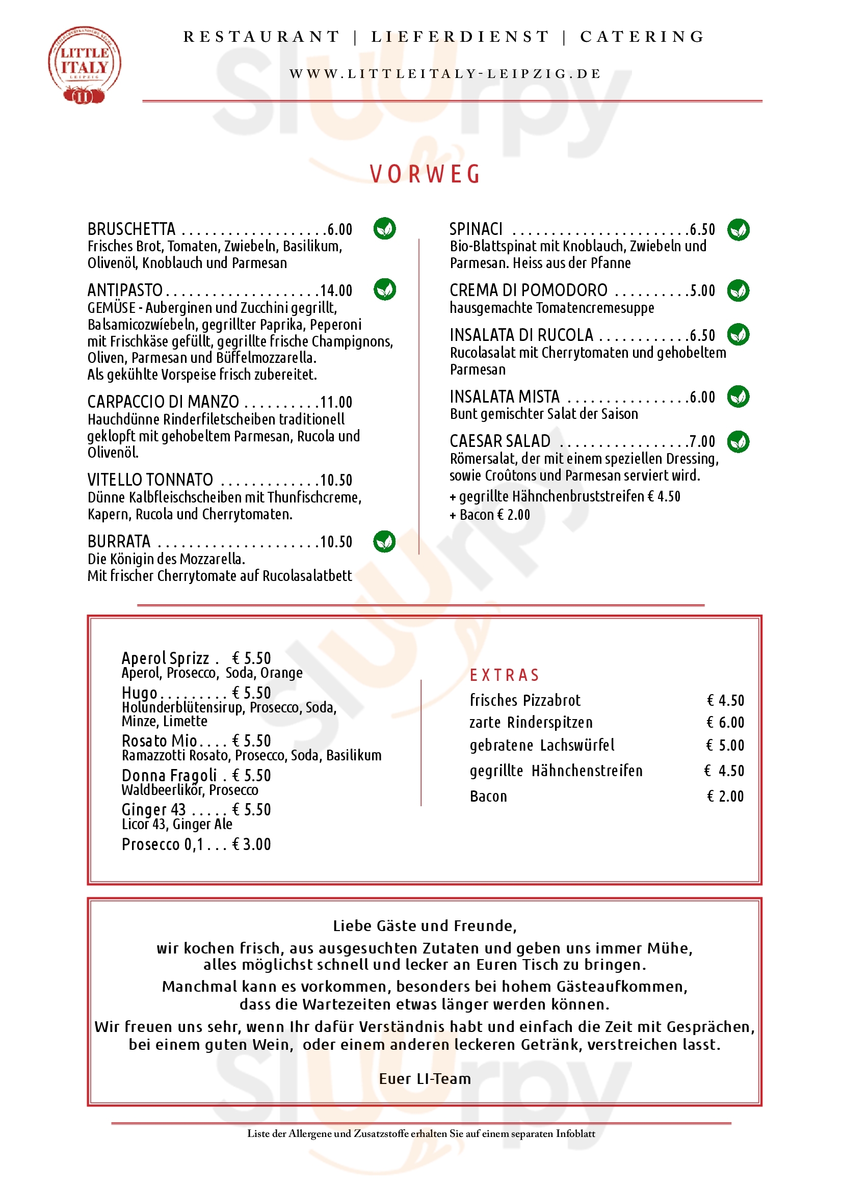 Little Italy Leipzig Menu - 1