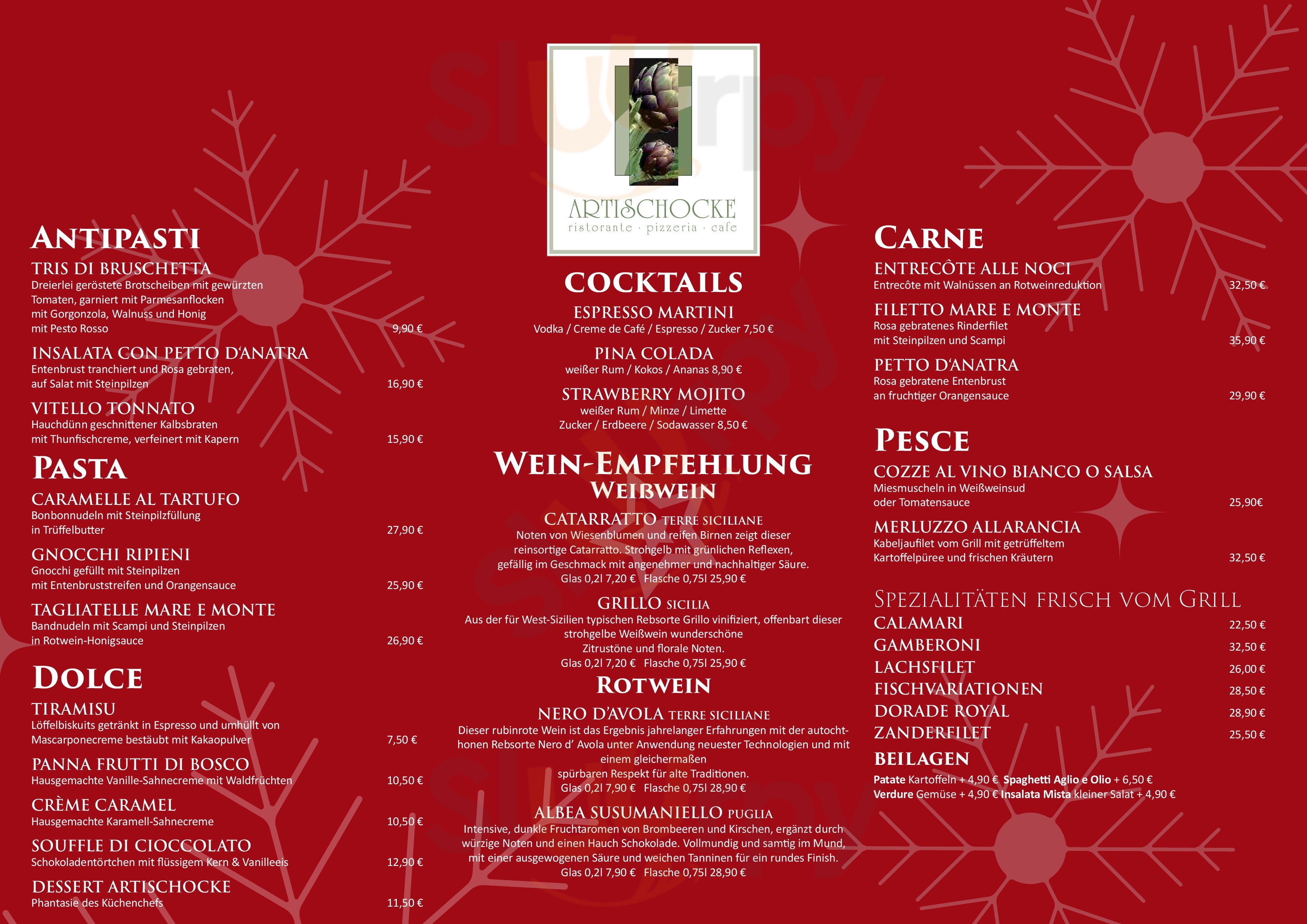 Artischocke Hagen Menu - 1