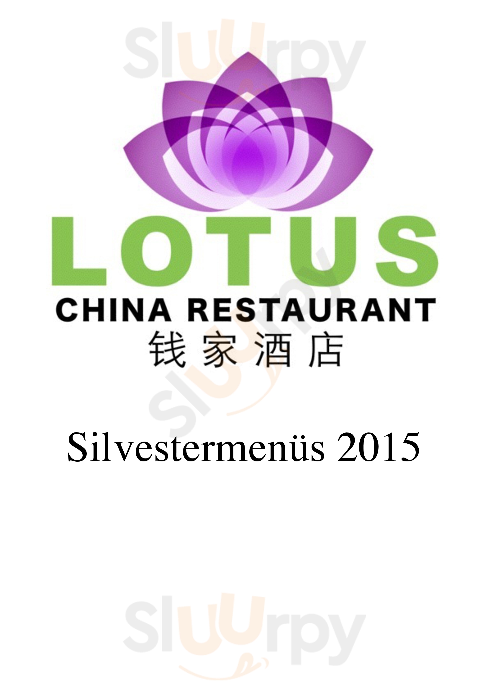 Lotus Restaurant Reutlingen Menu - 1