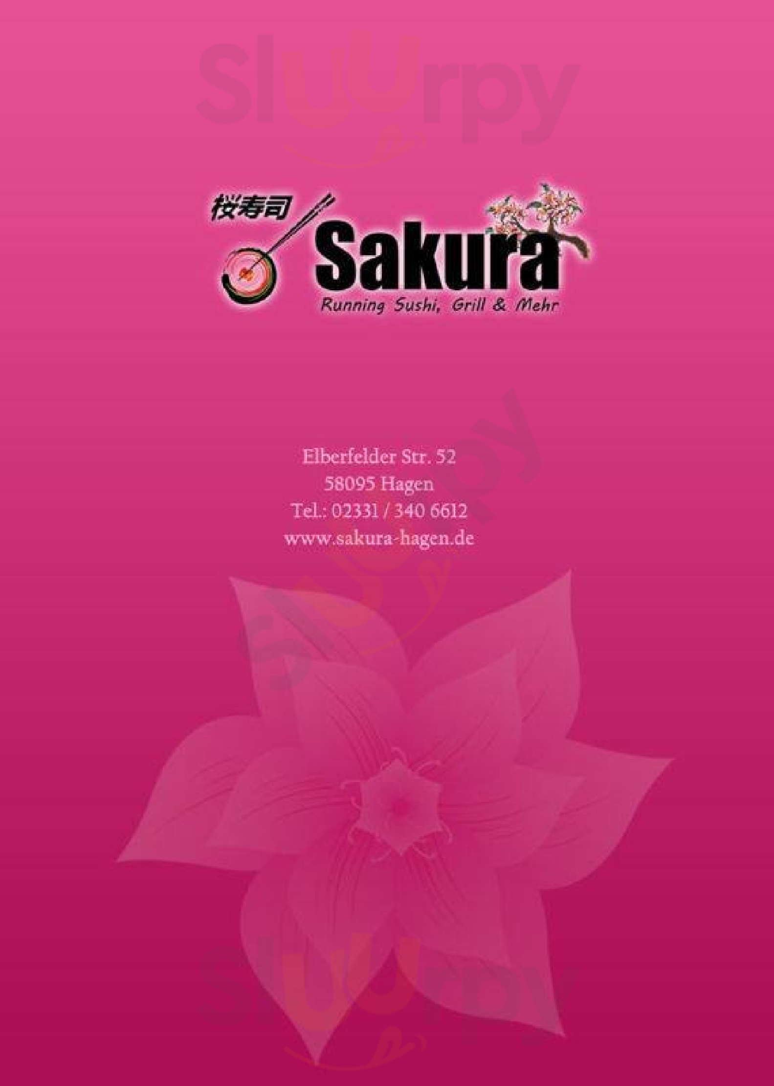 Sakura Hagen Menu - 1