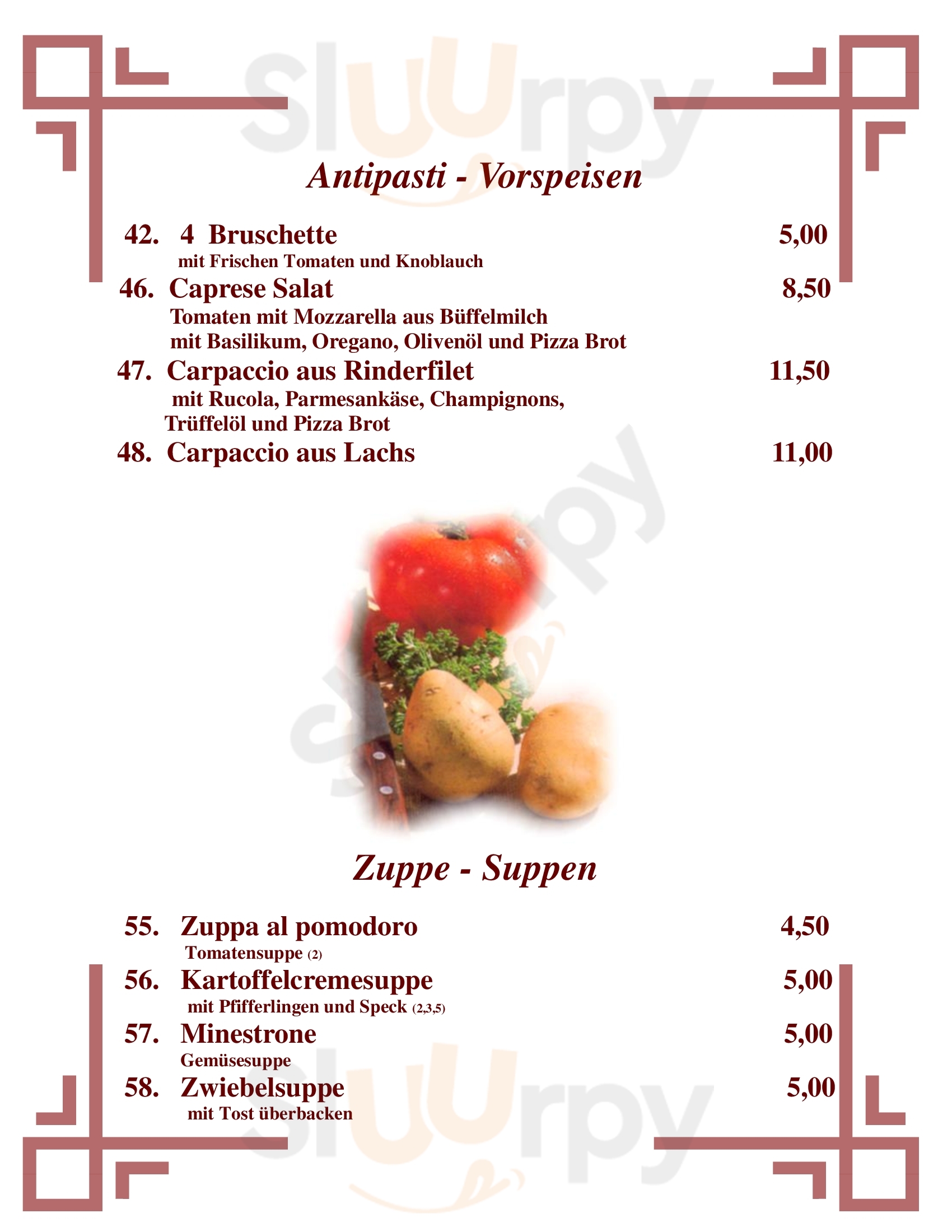 Restaurant Zum Schwanen Freiburg Menu - 1