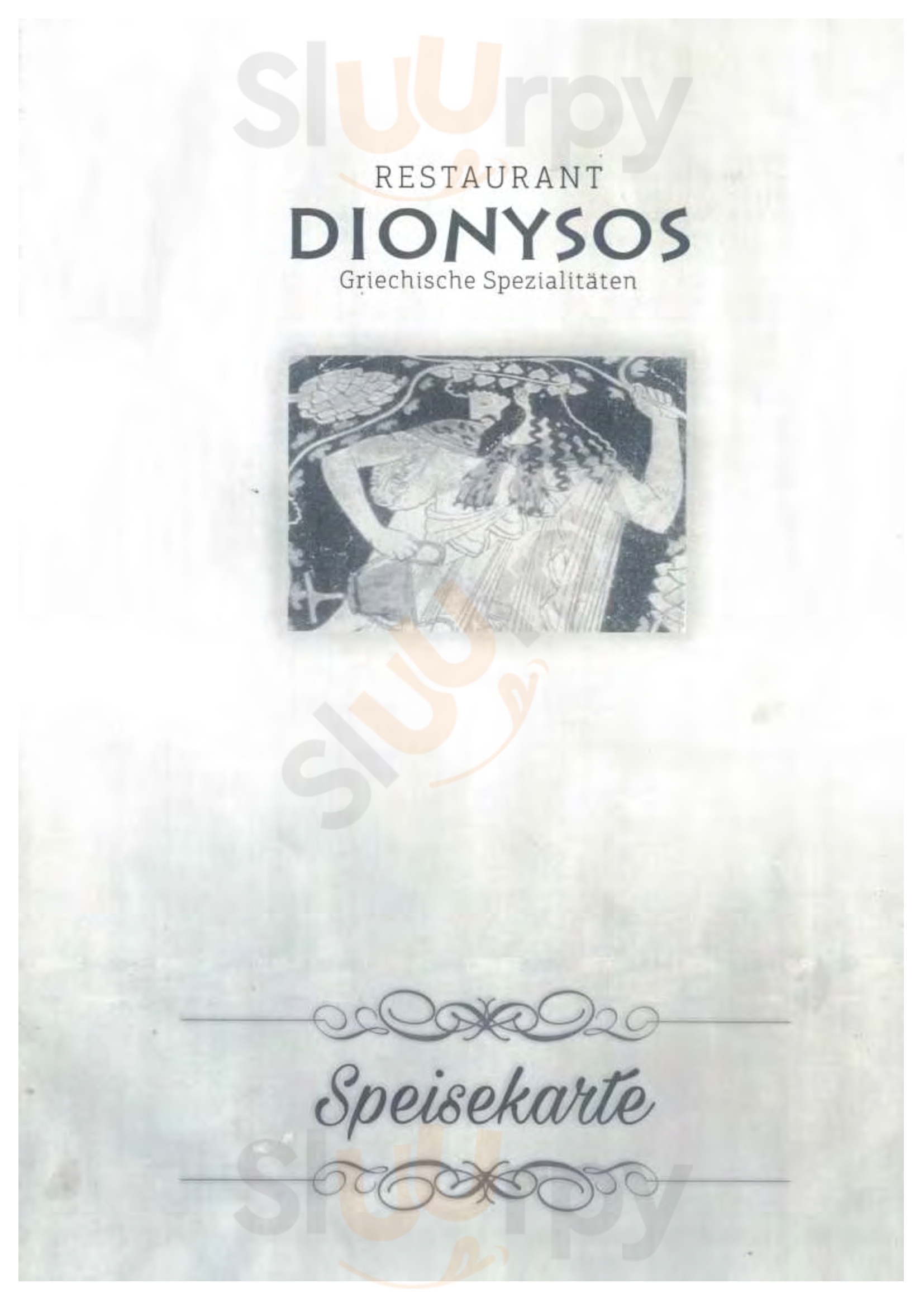 Dionysos Bottrop Menu - 1