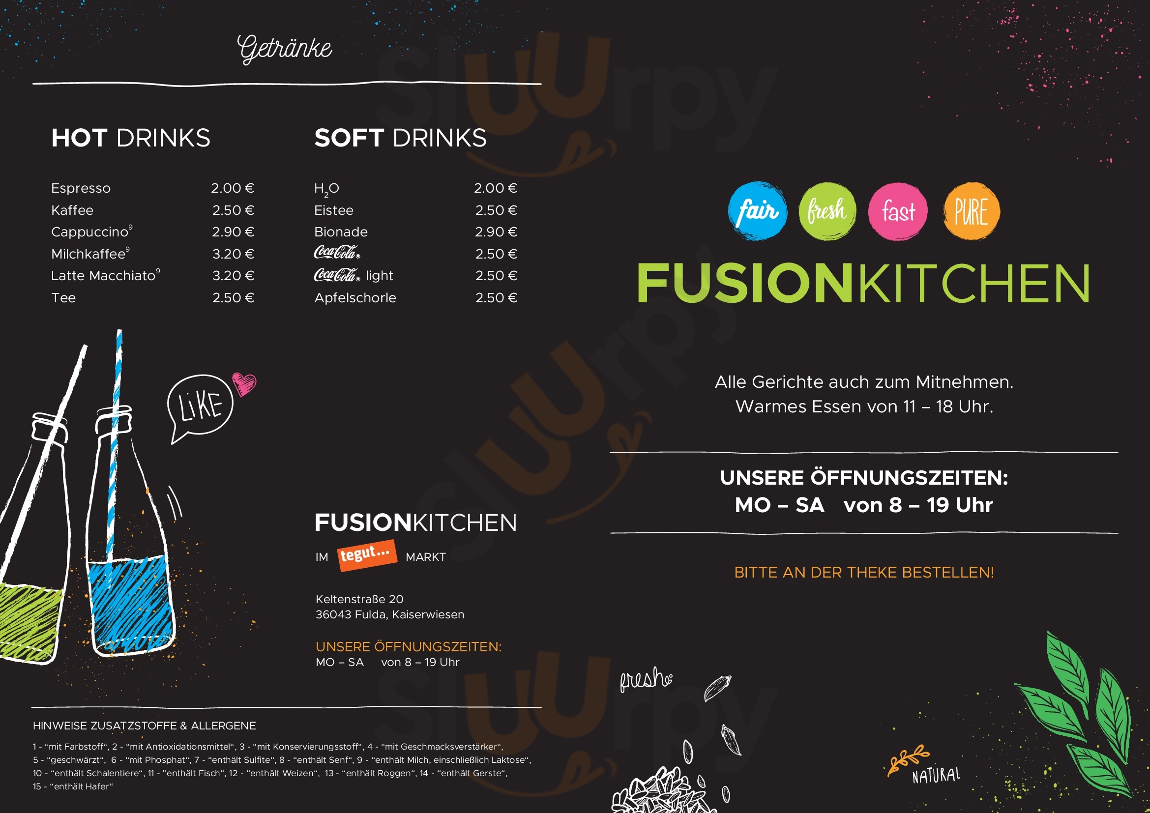 Fusion Kitchen Fulda Fulda Menu - 1