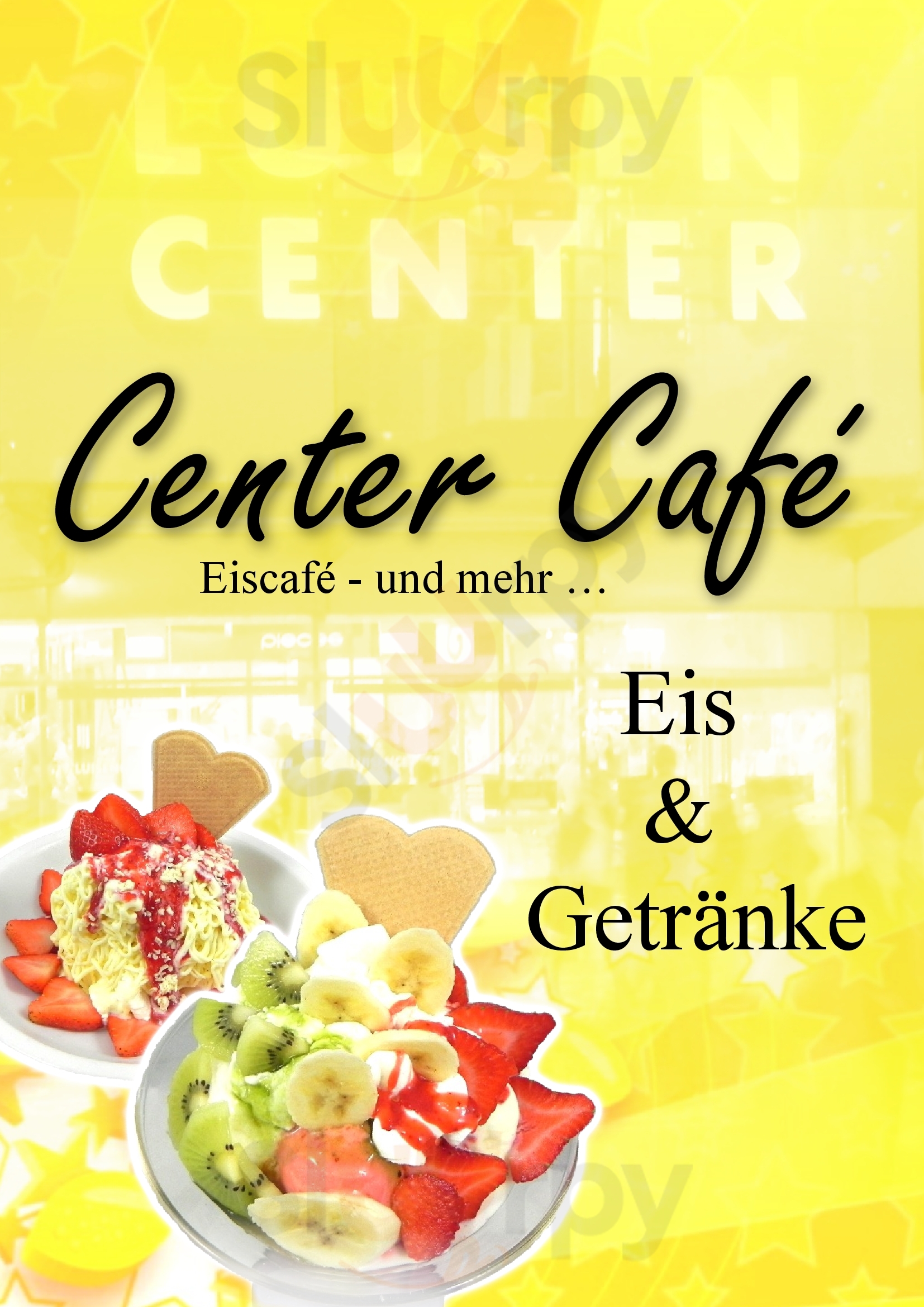 Center Cafe Darmstadt Menu - 1