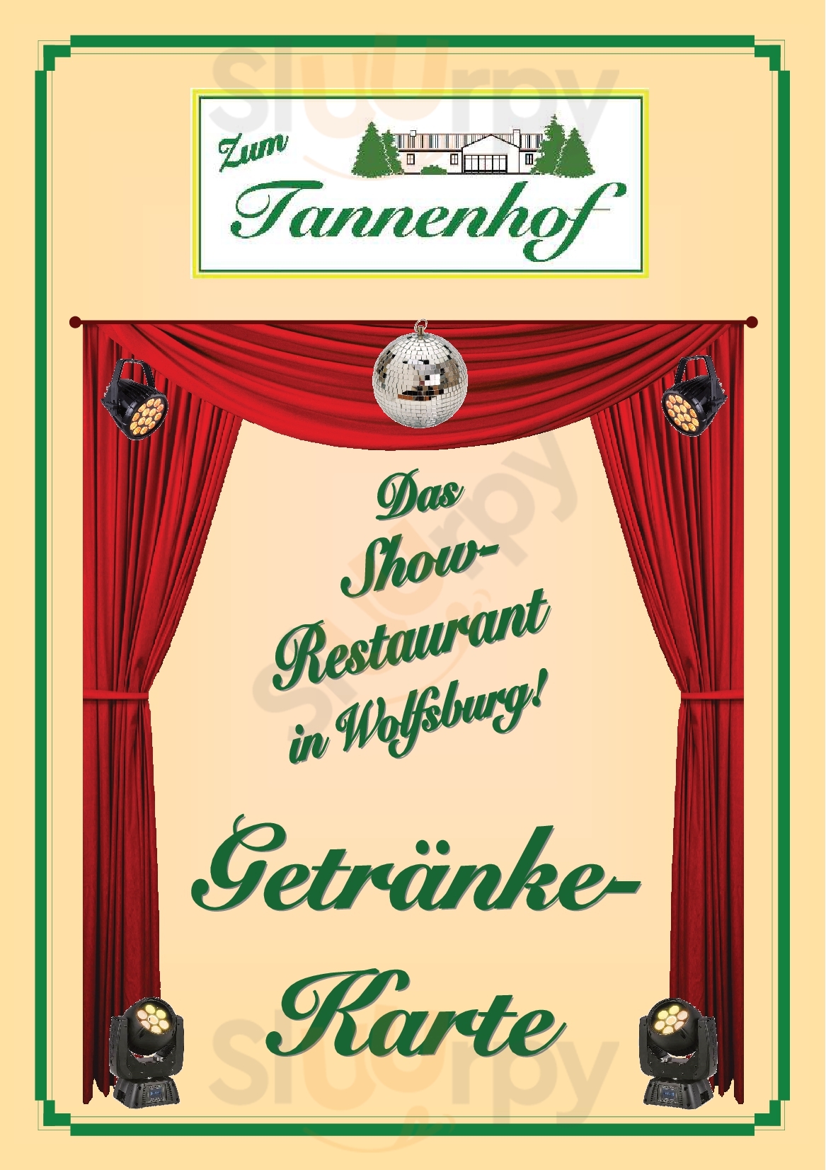 Tannenhof Wolfsburg Menu - 1