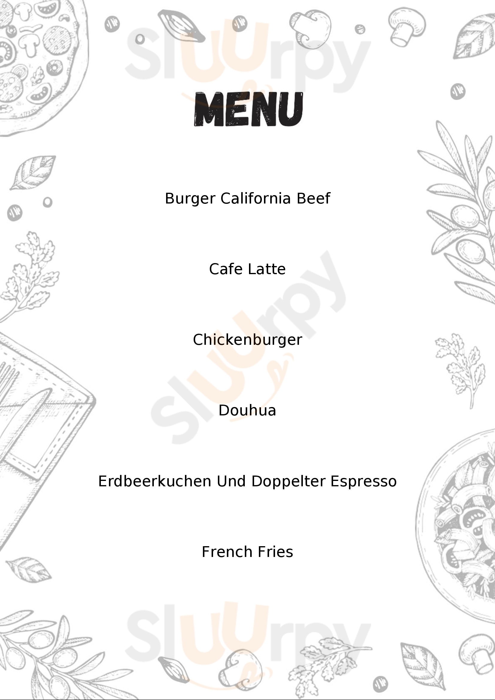 Mcdonald's Wuppertal Menu - 1