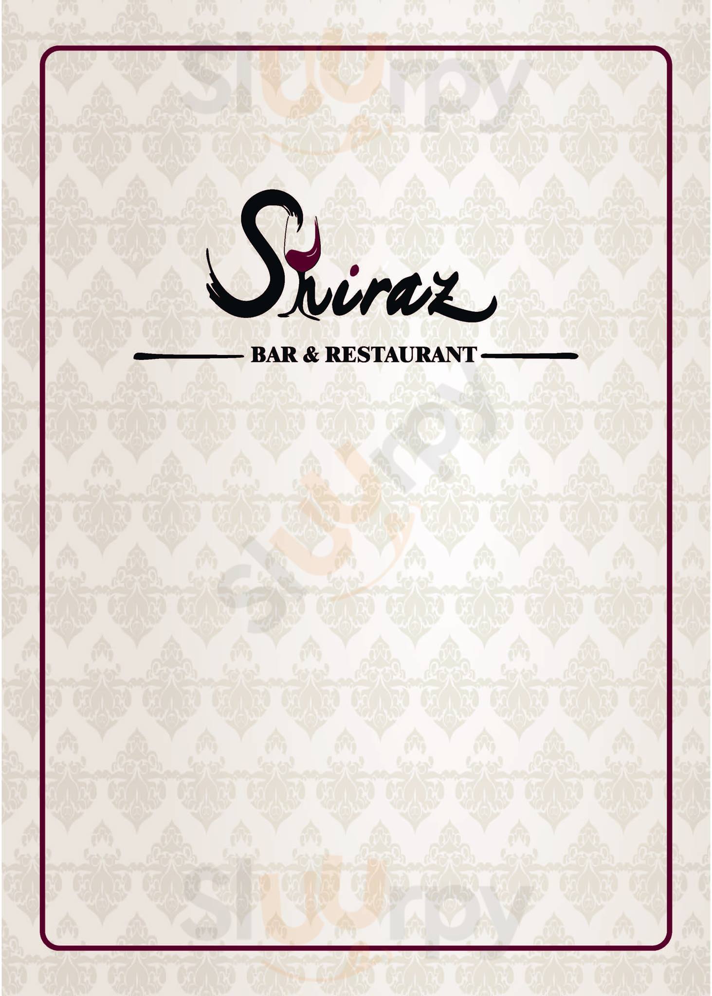 Shiraz Restaurant Bonn Menu - 1