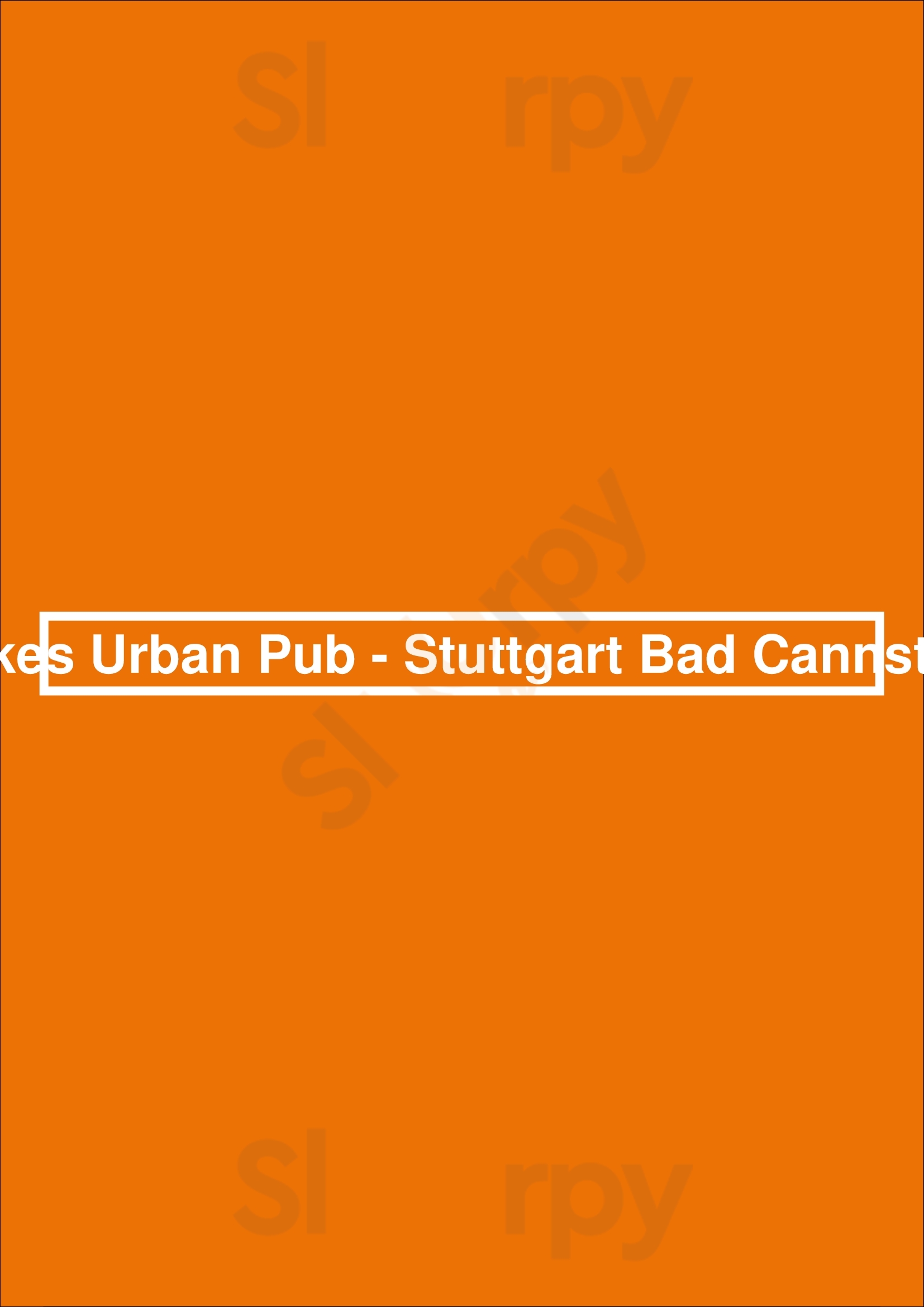 Mikes Urban Pub - Stuttgart Bad Cannstatt Stuttgart Menu - 1