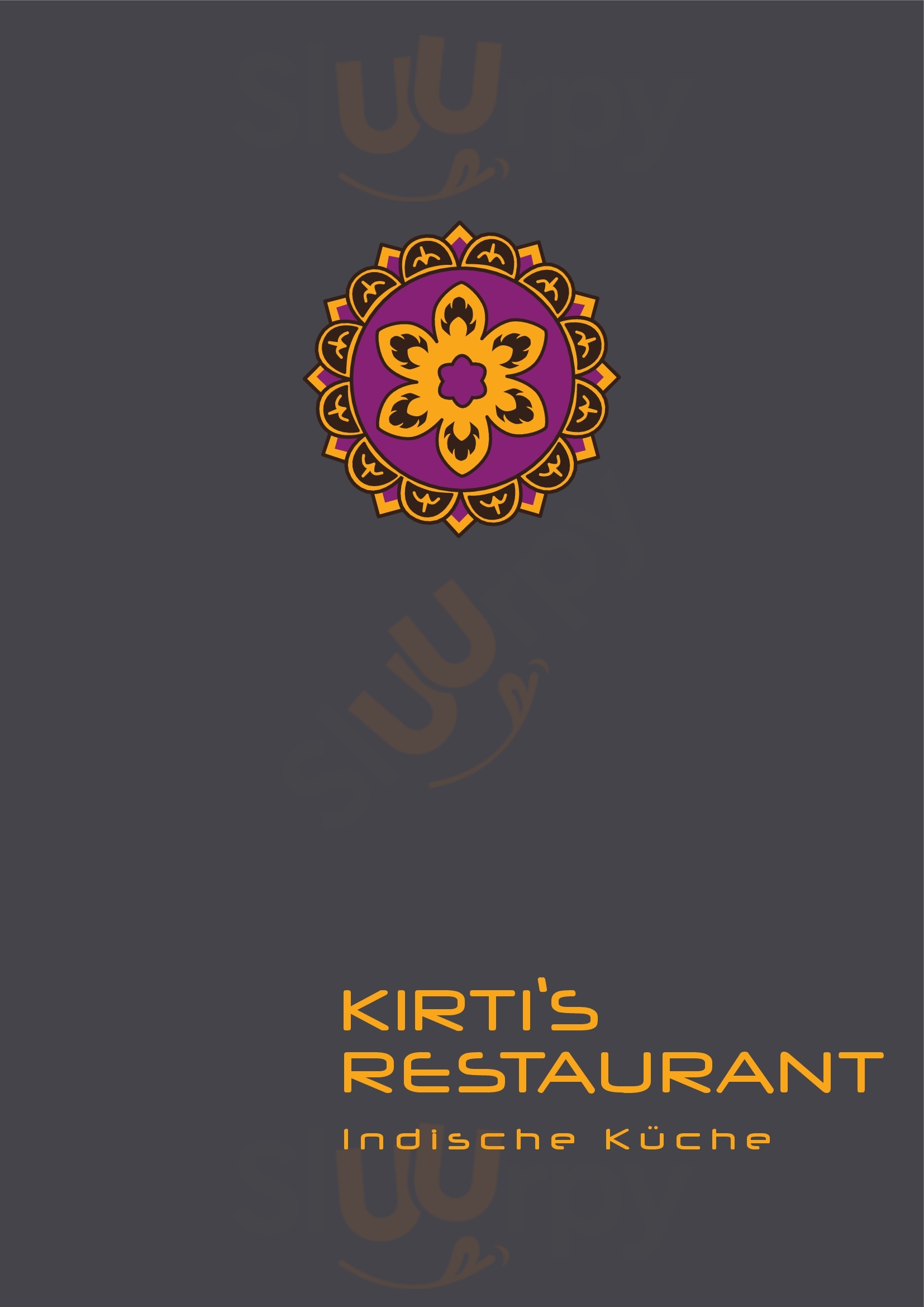 Kirti's Restaurant Düsseldorf Menu - 1