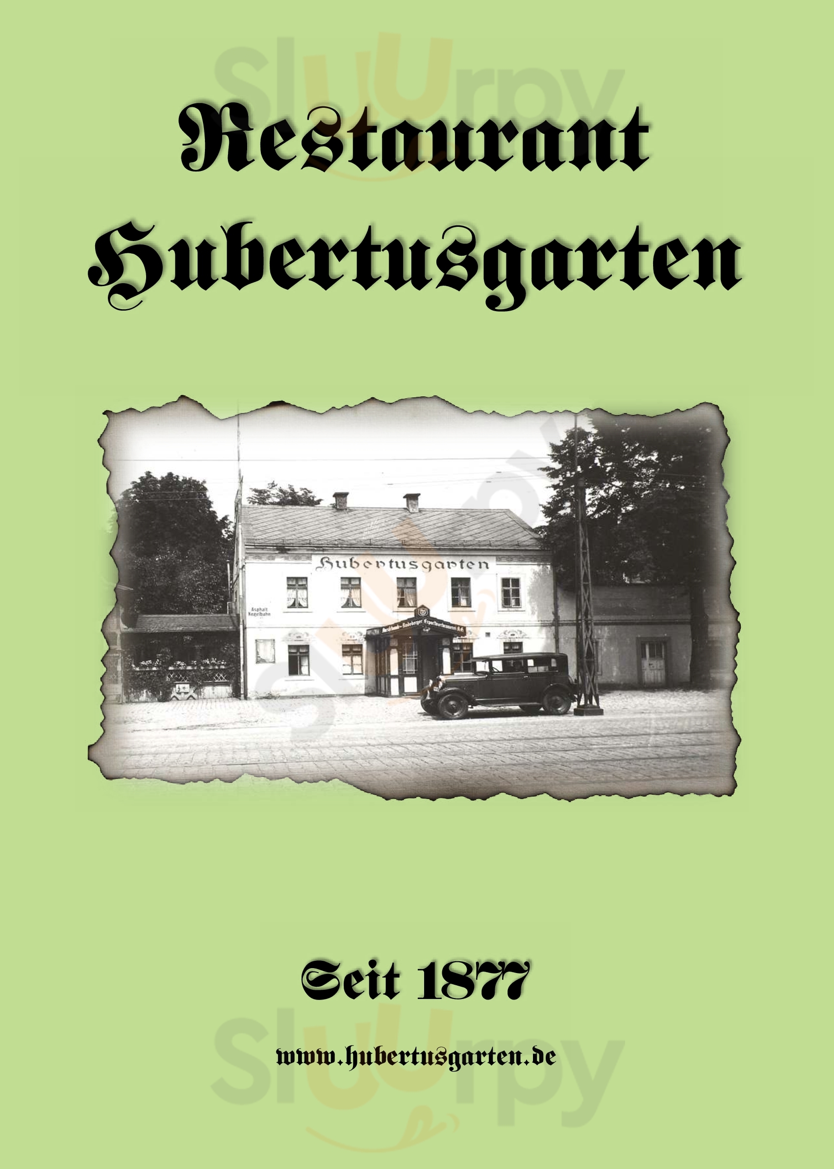 Gaststätte Und Restaurant Hubertusgarten Dresden Menu - 1