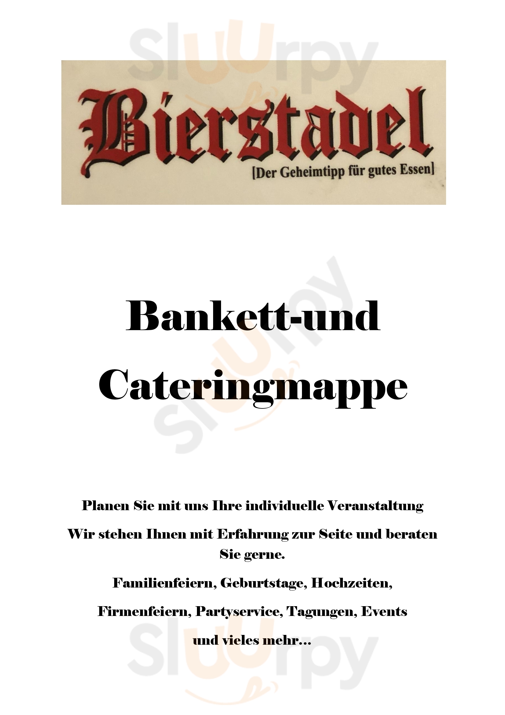 Restaurant Bierstadel Sindelfingen Menu - 1
