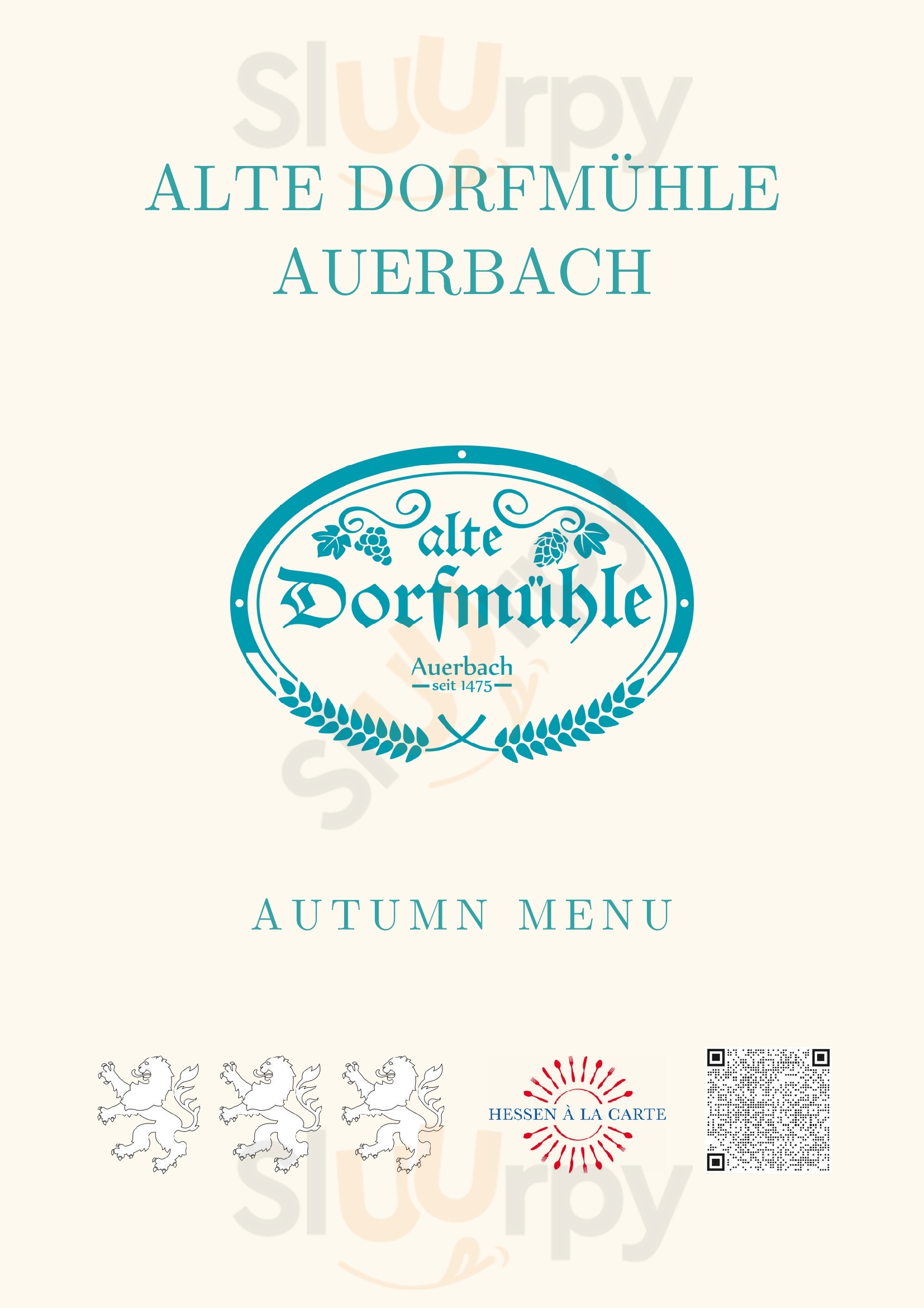 Alte Dorfmühle Bensheim Menu - 1