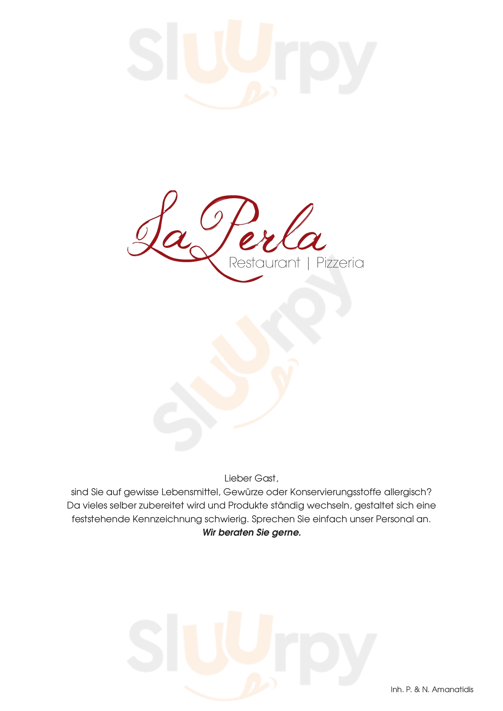 La Perla Bad Neuenahr-Ahrweiler Menu - 1