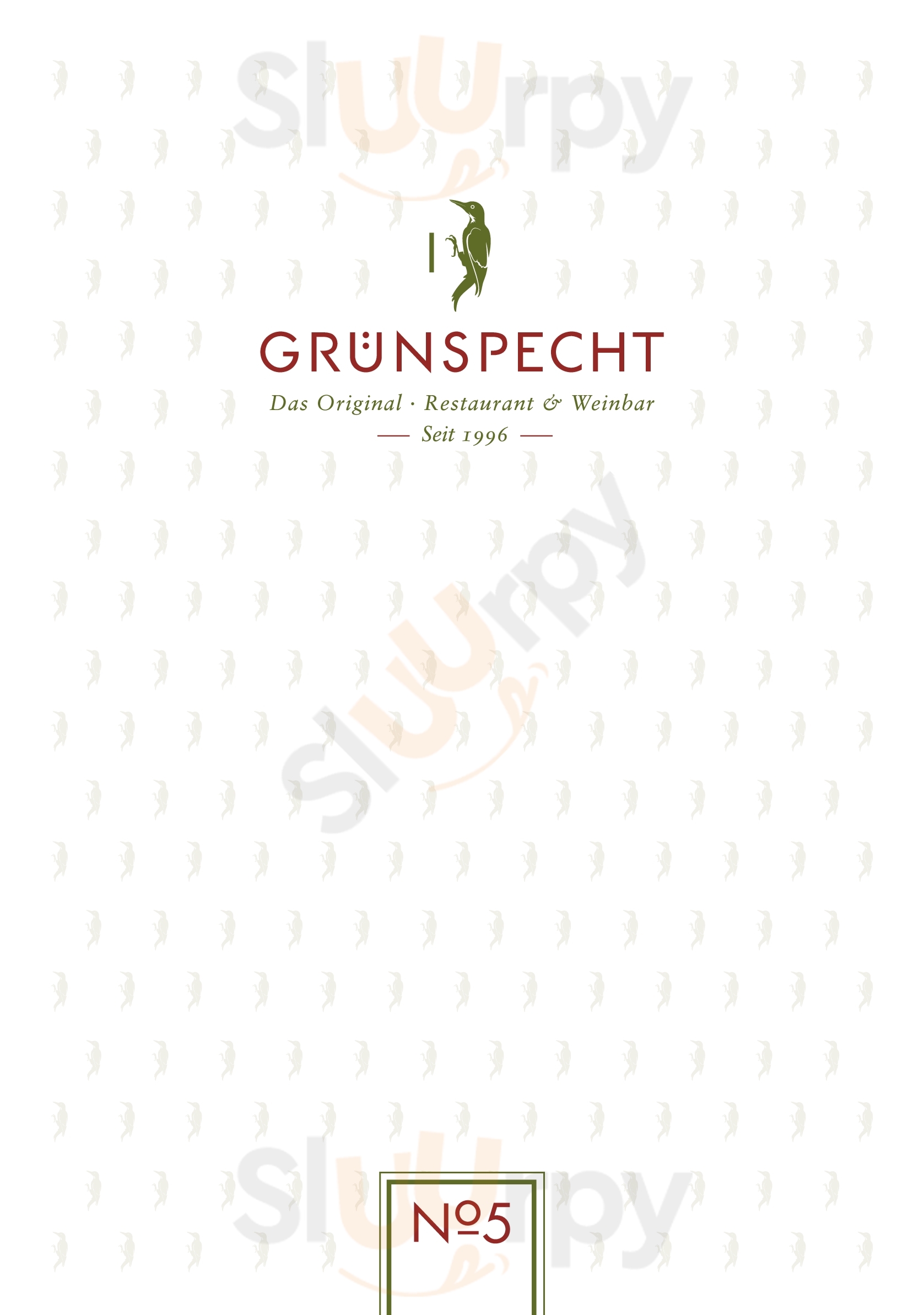 Grünspecht - Das Original Gera Menu - 1