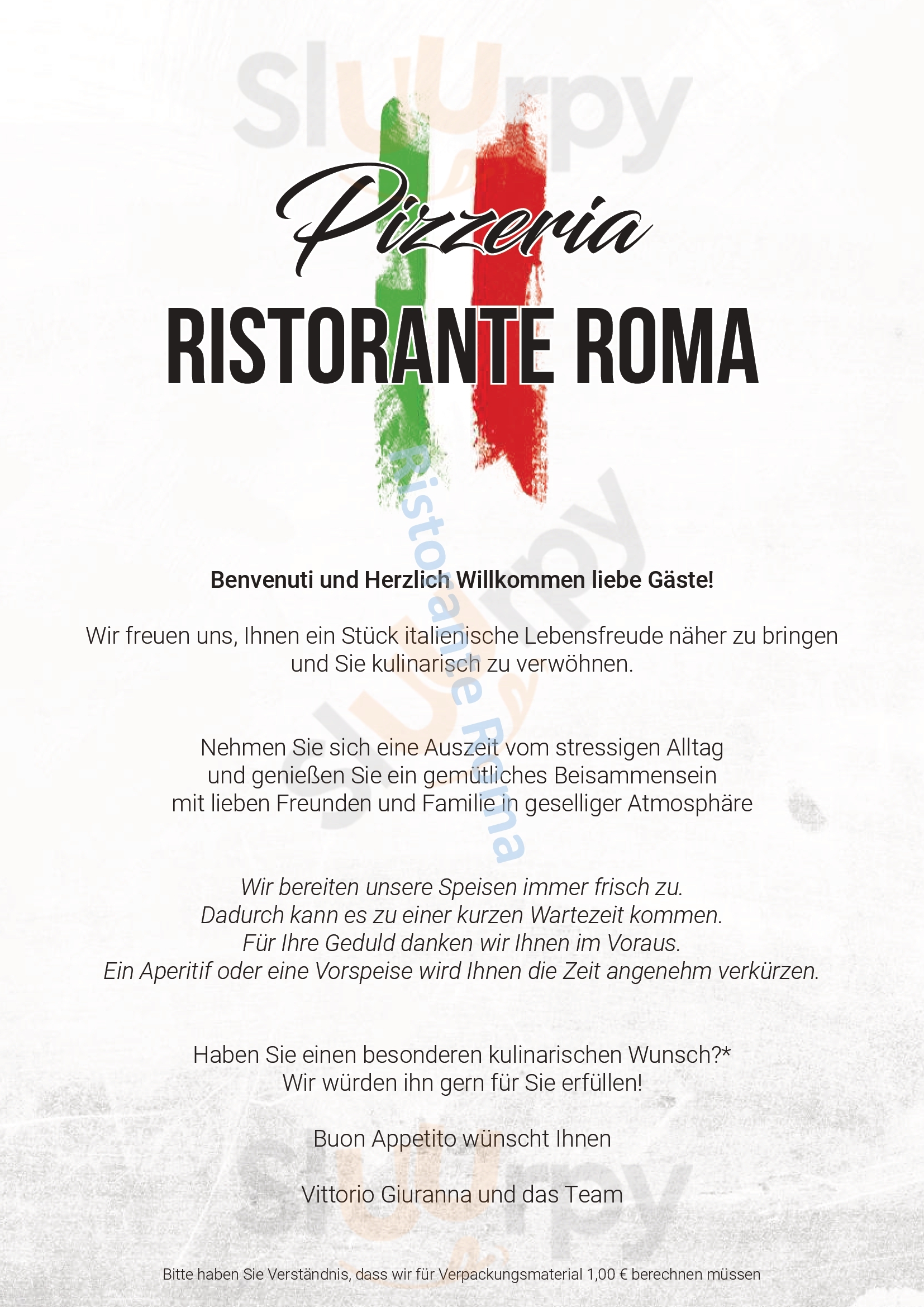 Ristorante Roma Schleswig Menu - 1