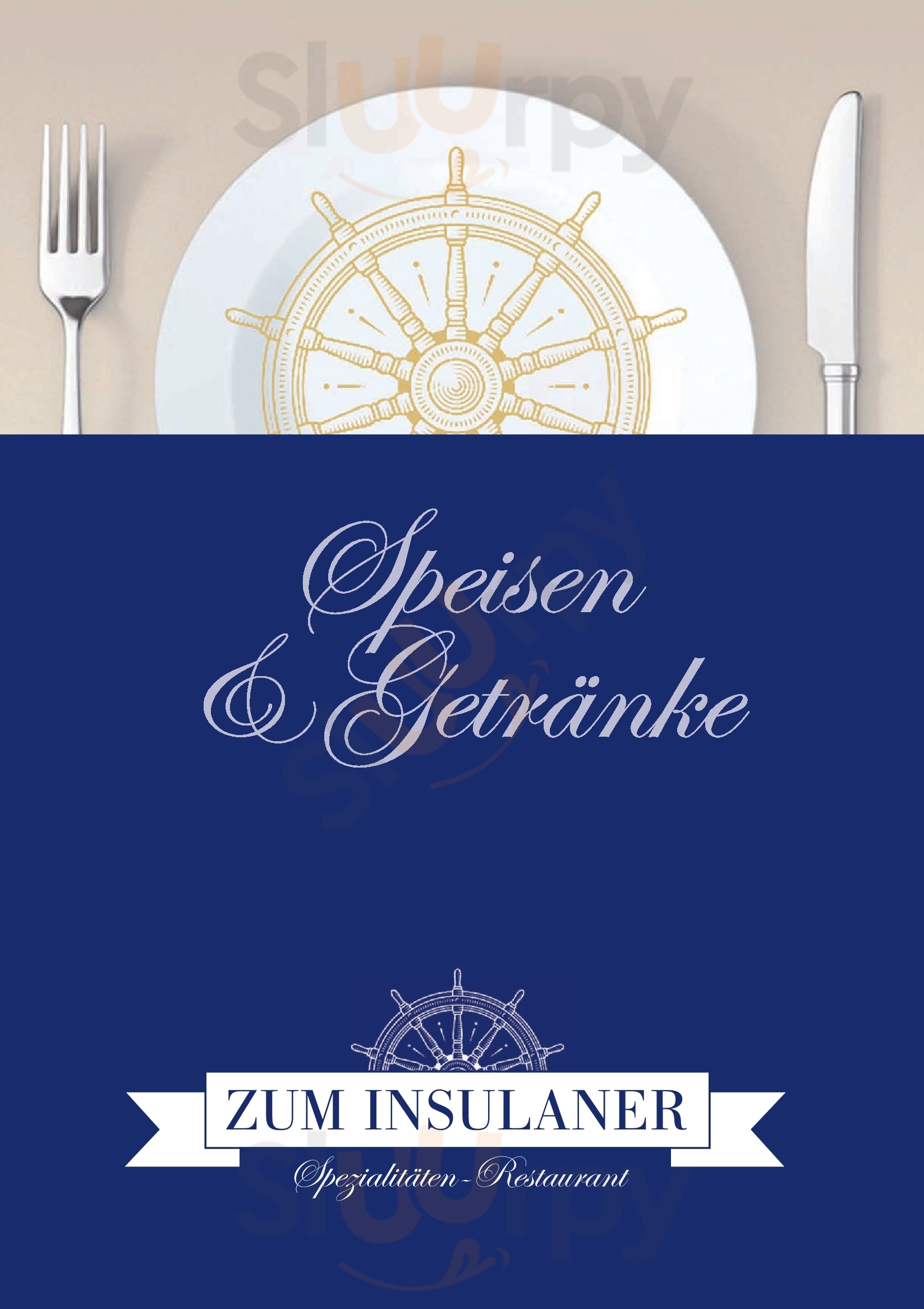 Zum Insulaner Borkum Menu - 1