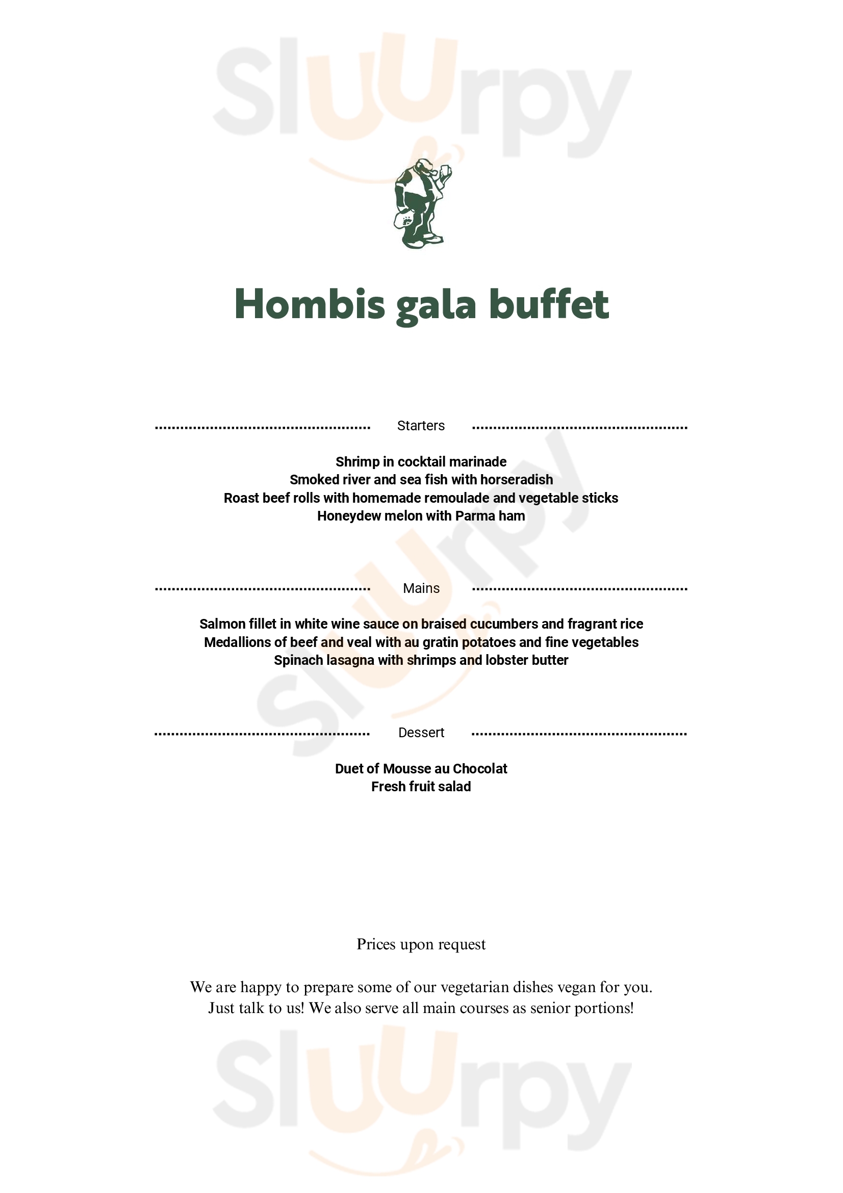 Homburger Hof Frankfurt am Main Menu - 1