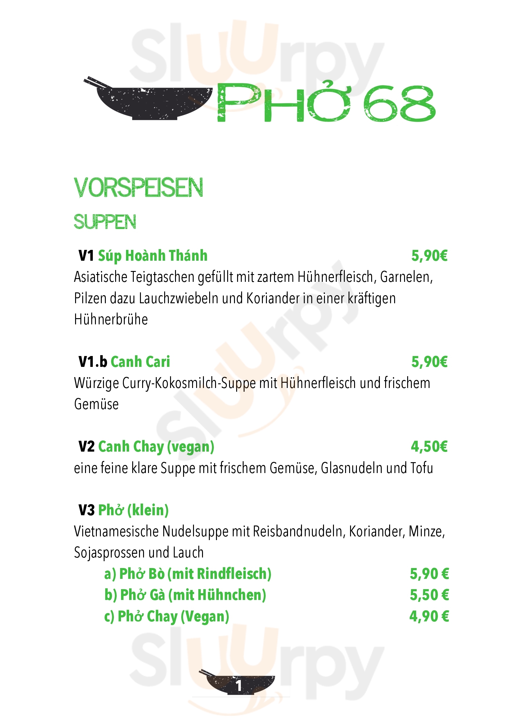 Pho 68 Euskirchen Menu - 1