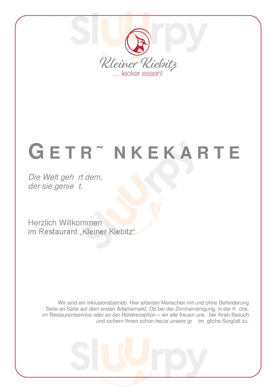 Bei Tina Greek Restaurant Gütersloh Menu - 1