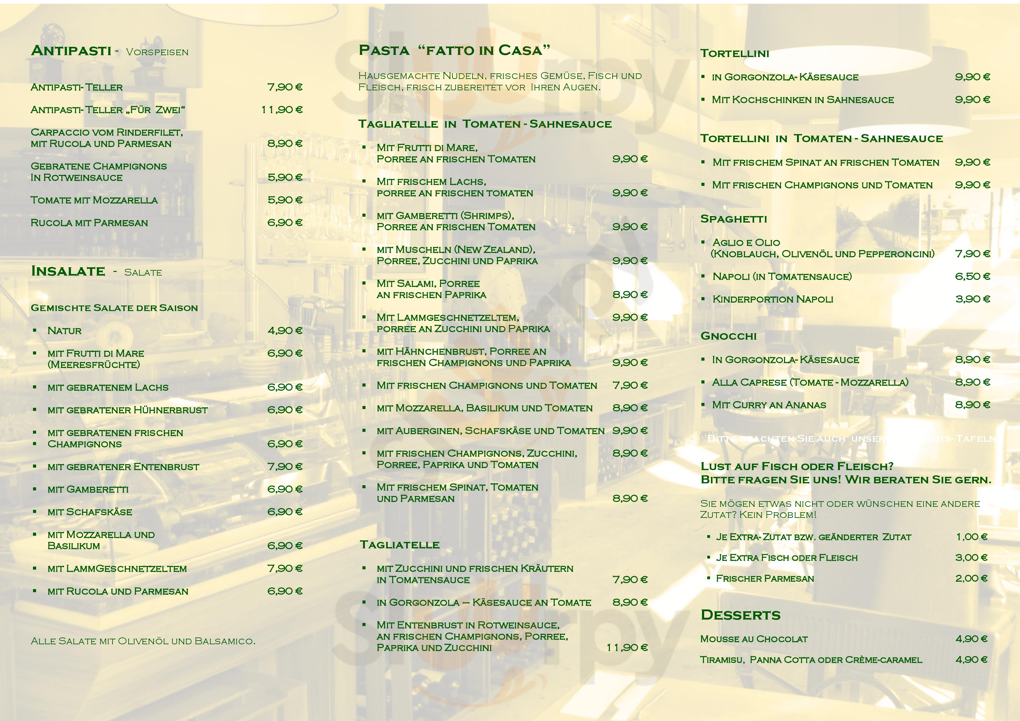 Il Mercato Düsseldorf Menu - 1