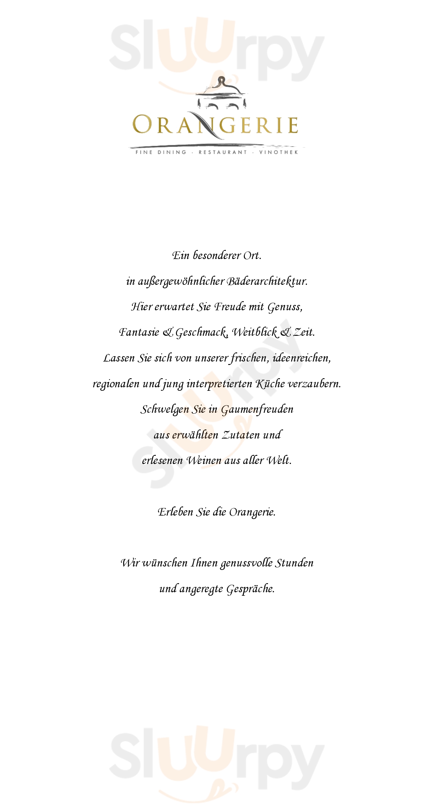 Restaurant Orangerie Im Hotel 4 Jahreszeiten Kühlungsborn Menu - 1