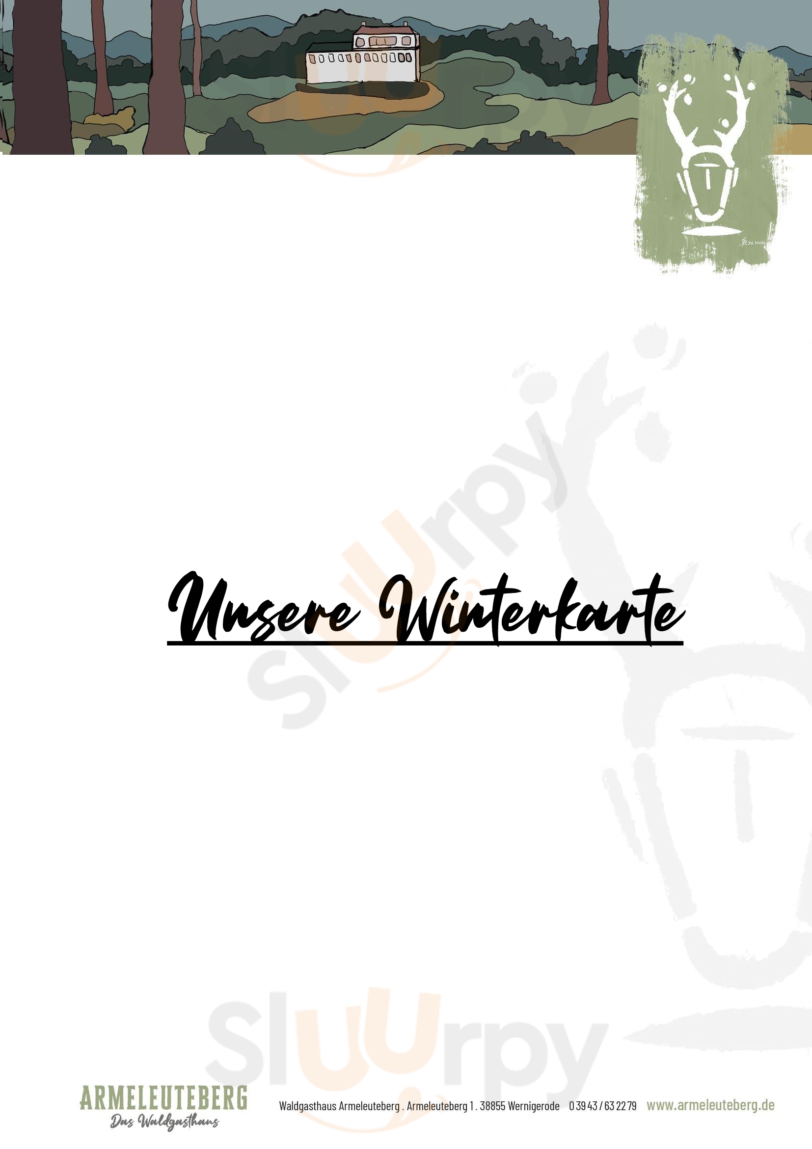 Waldgasthaus Armeleuteberg Wernigerode Menu - 1