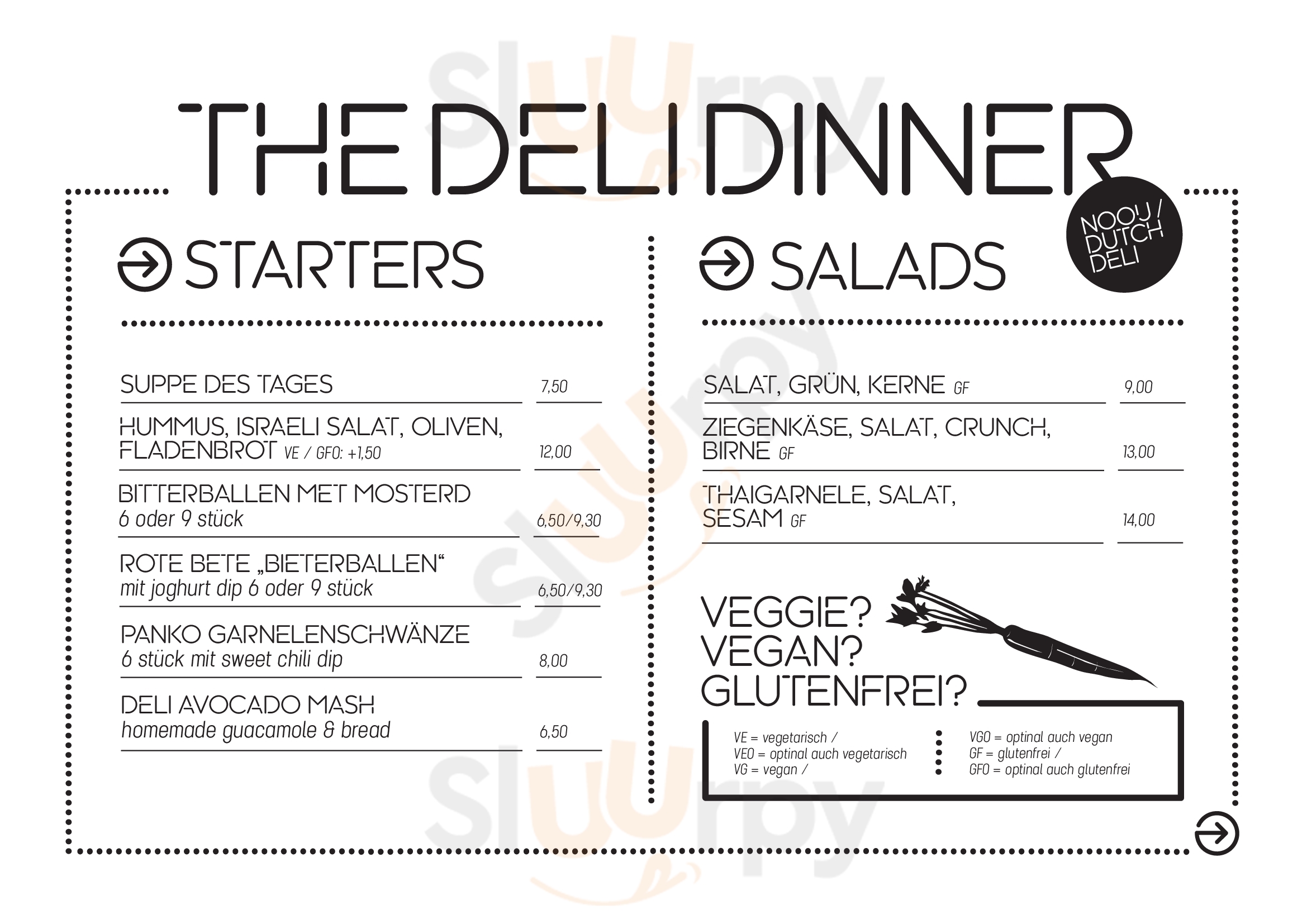 Nooij Dutch Deli Düsseldorf Menu - 1