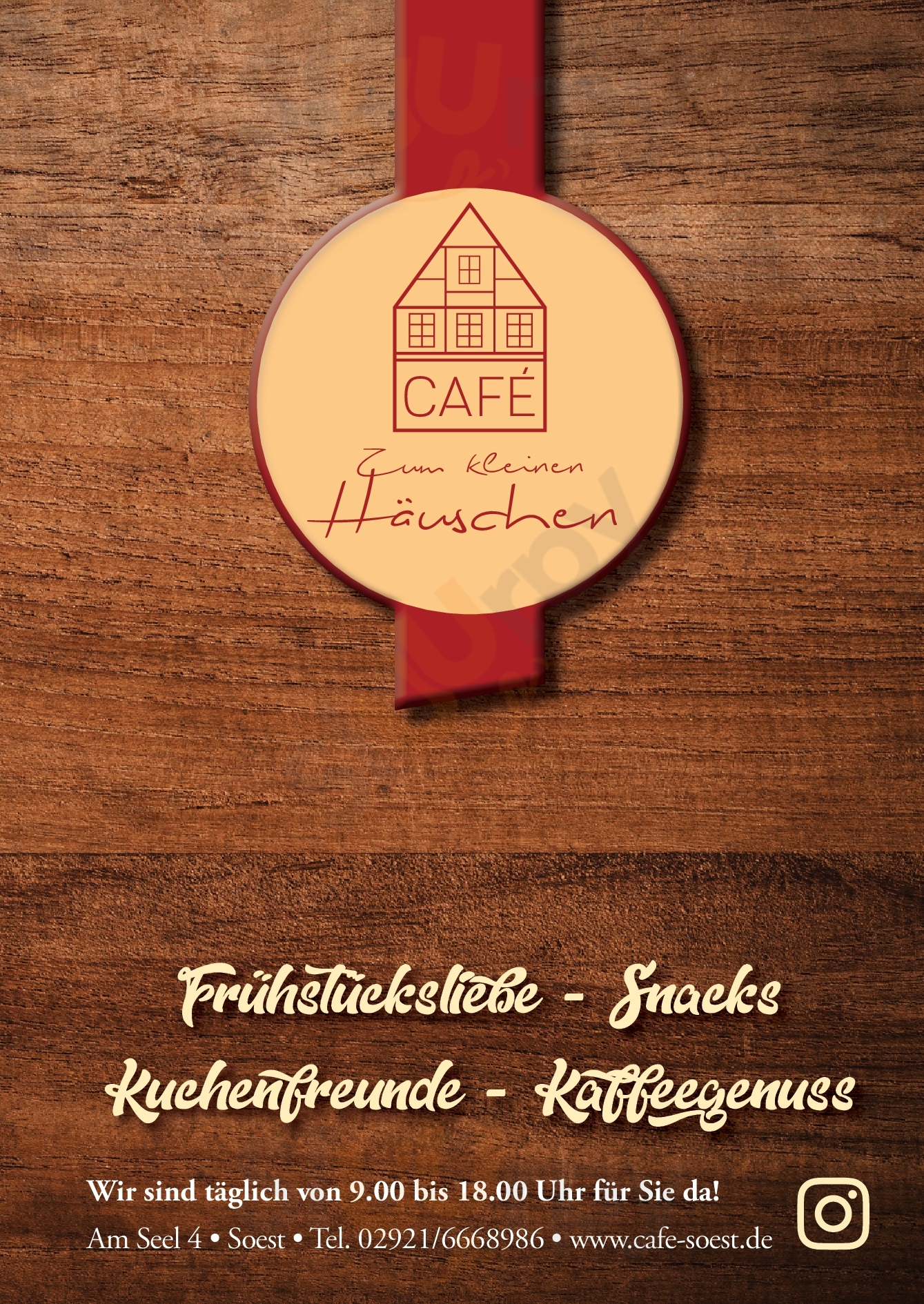 Cafe "zum Kleinen Häuschen" Soest Menu - 1