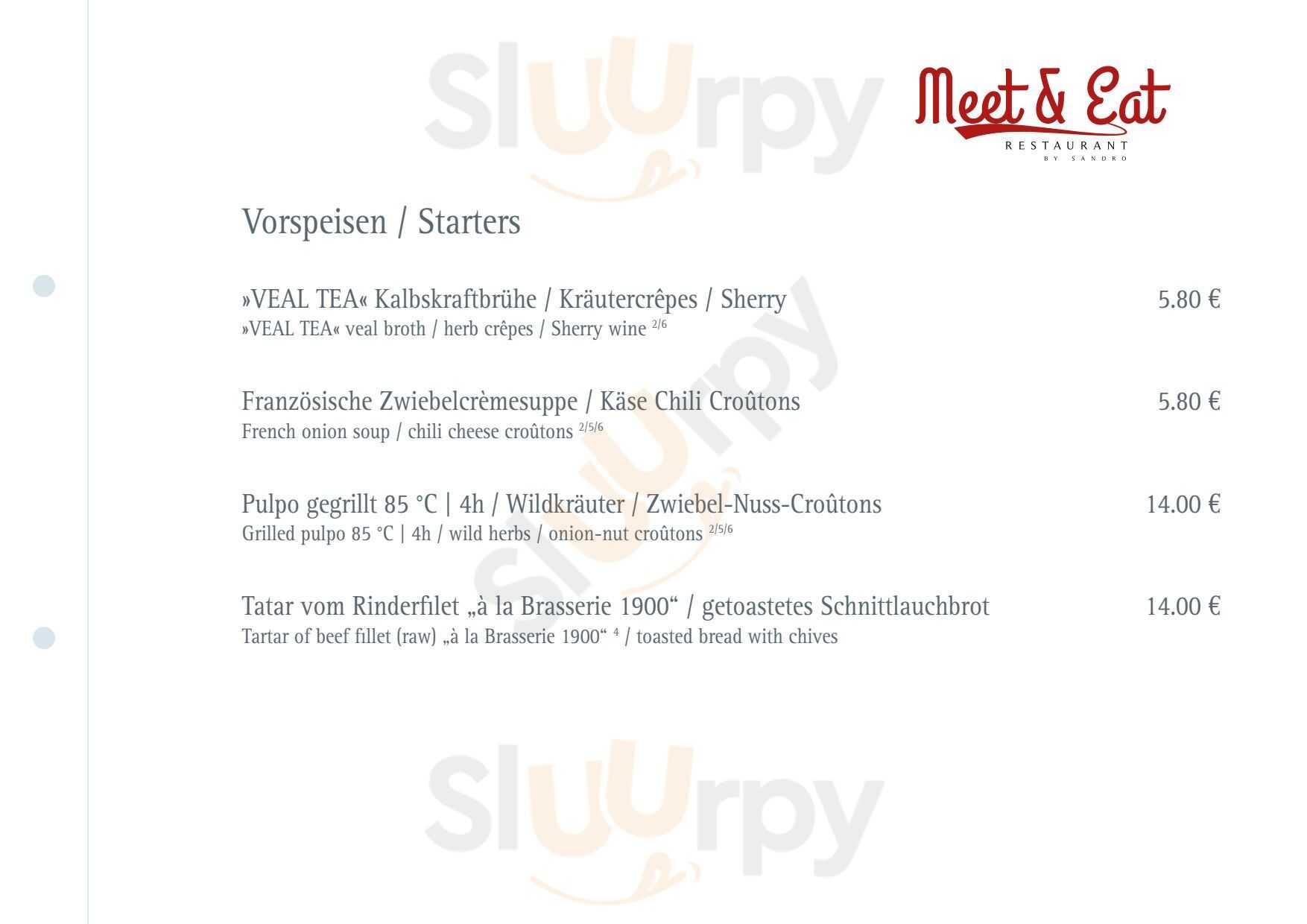 Meet & Eat By Sandro Tuttlingen Menu - 1