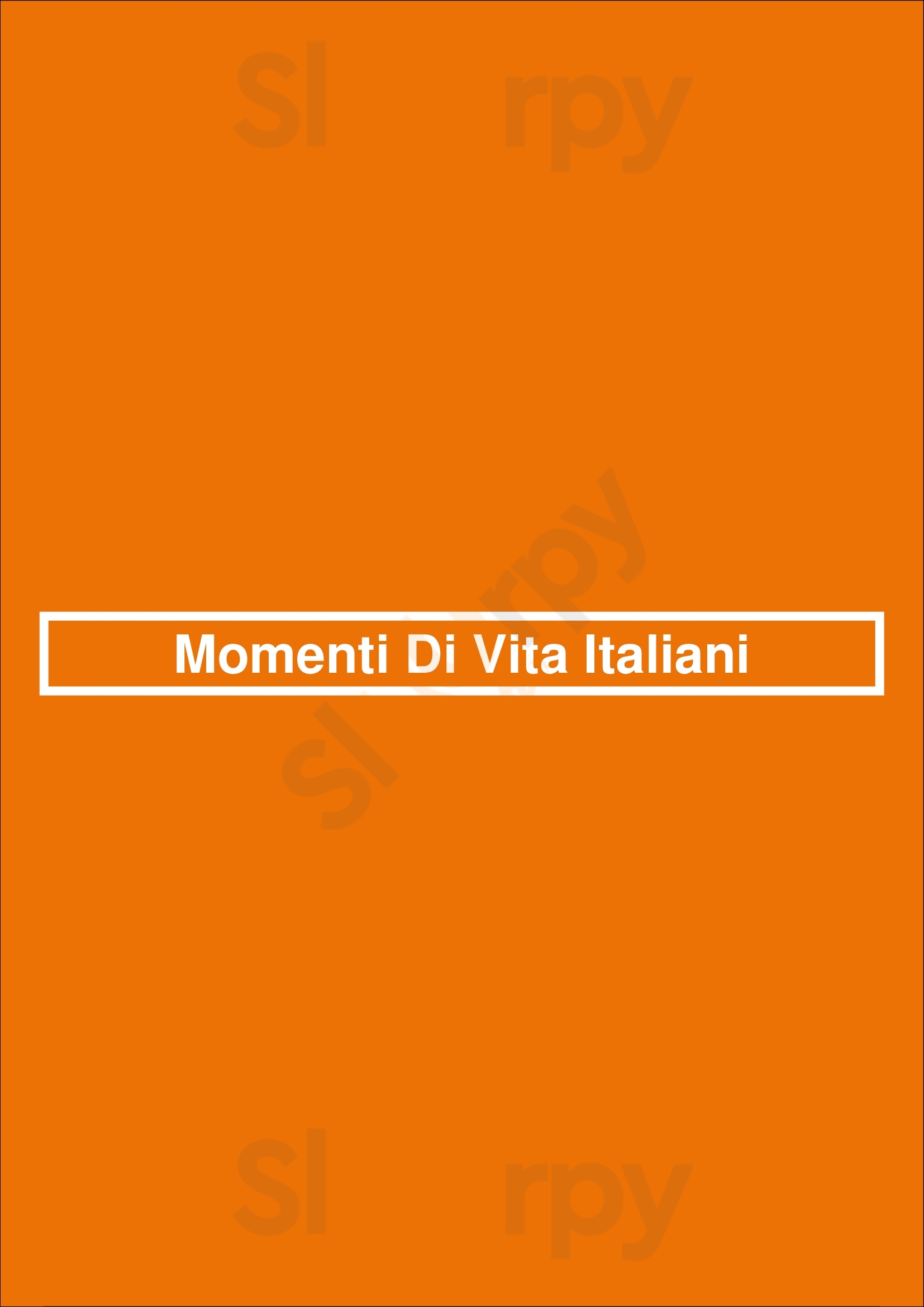 Momenti Di Vita Italiani Hofheim am Taunus Menu - 1