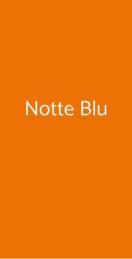 Notte Blu, Bagno a Ripoli