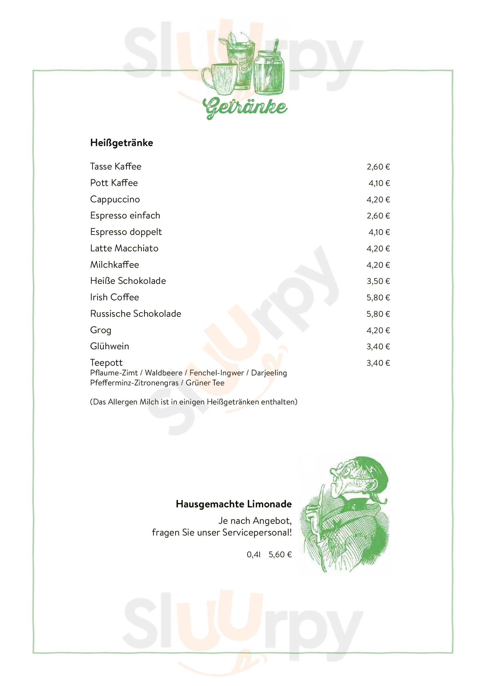 Witwe Bolte Pirna Menu - 1