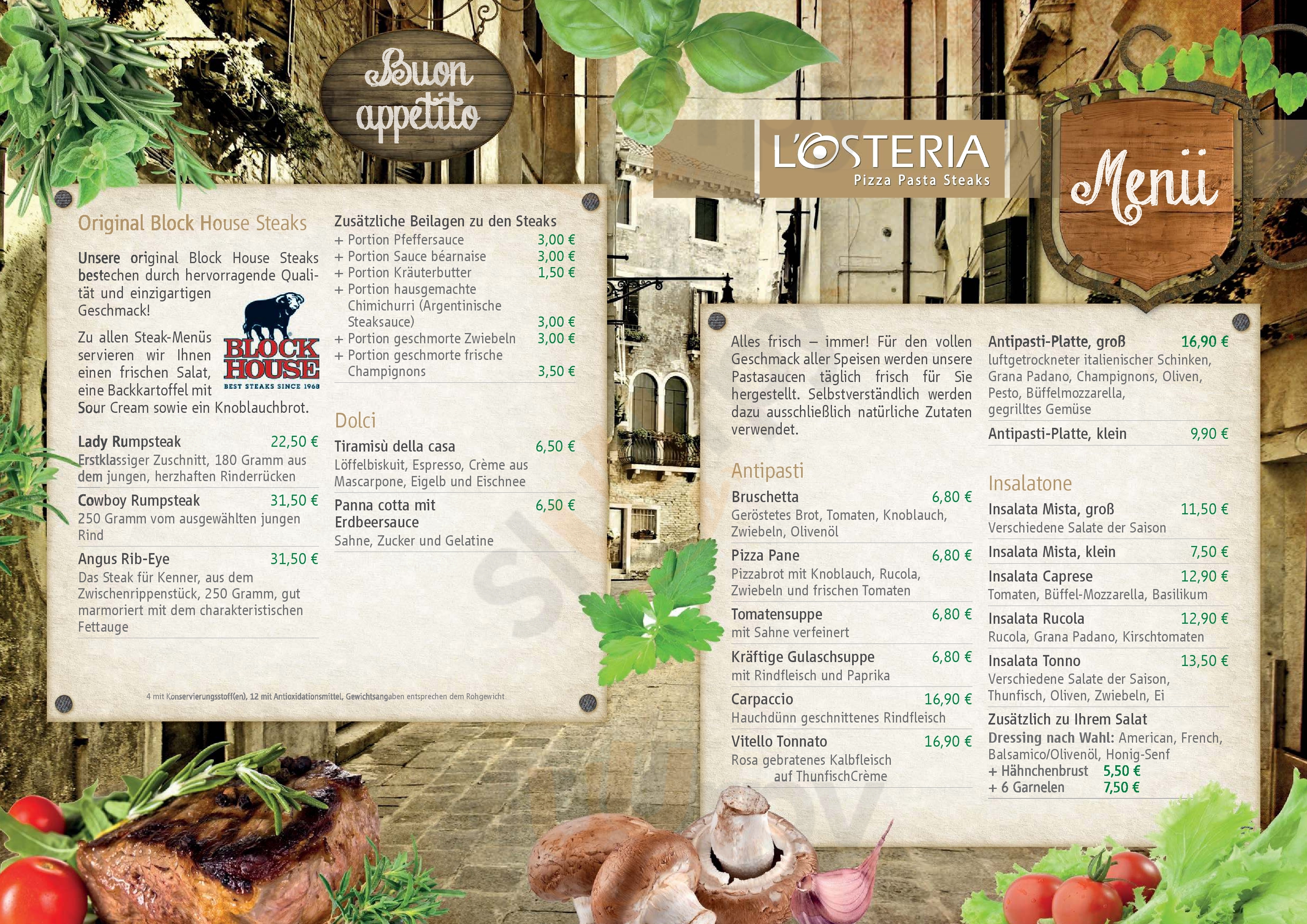 L'osteria Gifhorn Menu - 1