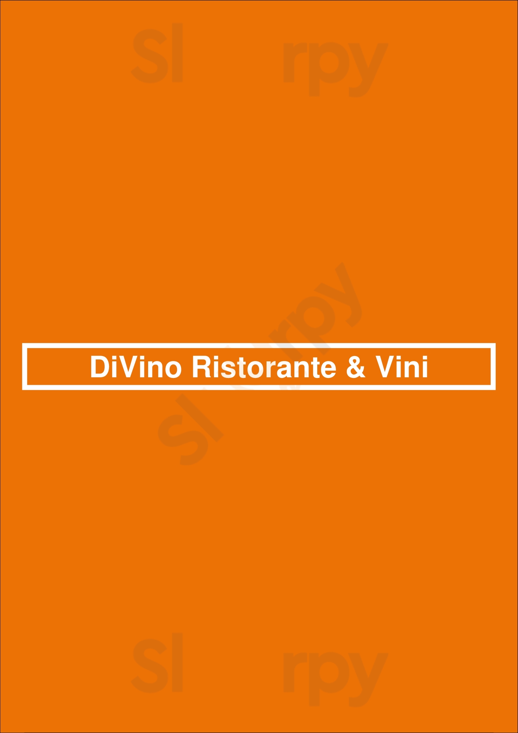 Divino Ristorante & Vini Leinfelden-Echterdingen Menu - 1