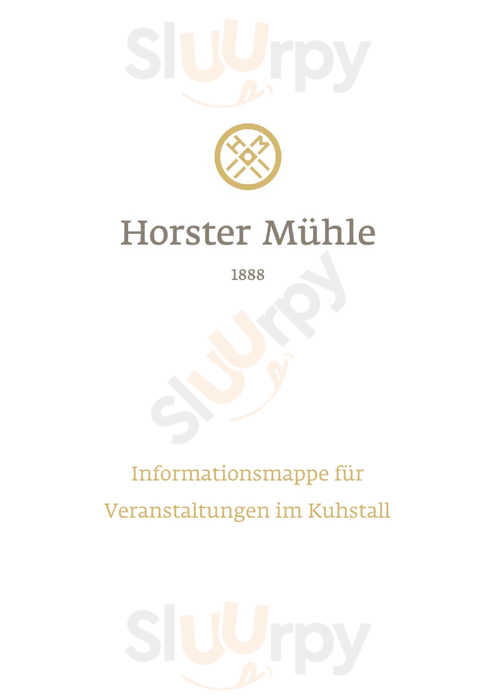 Horster Mühle Seevetal Menu - 1