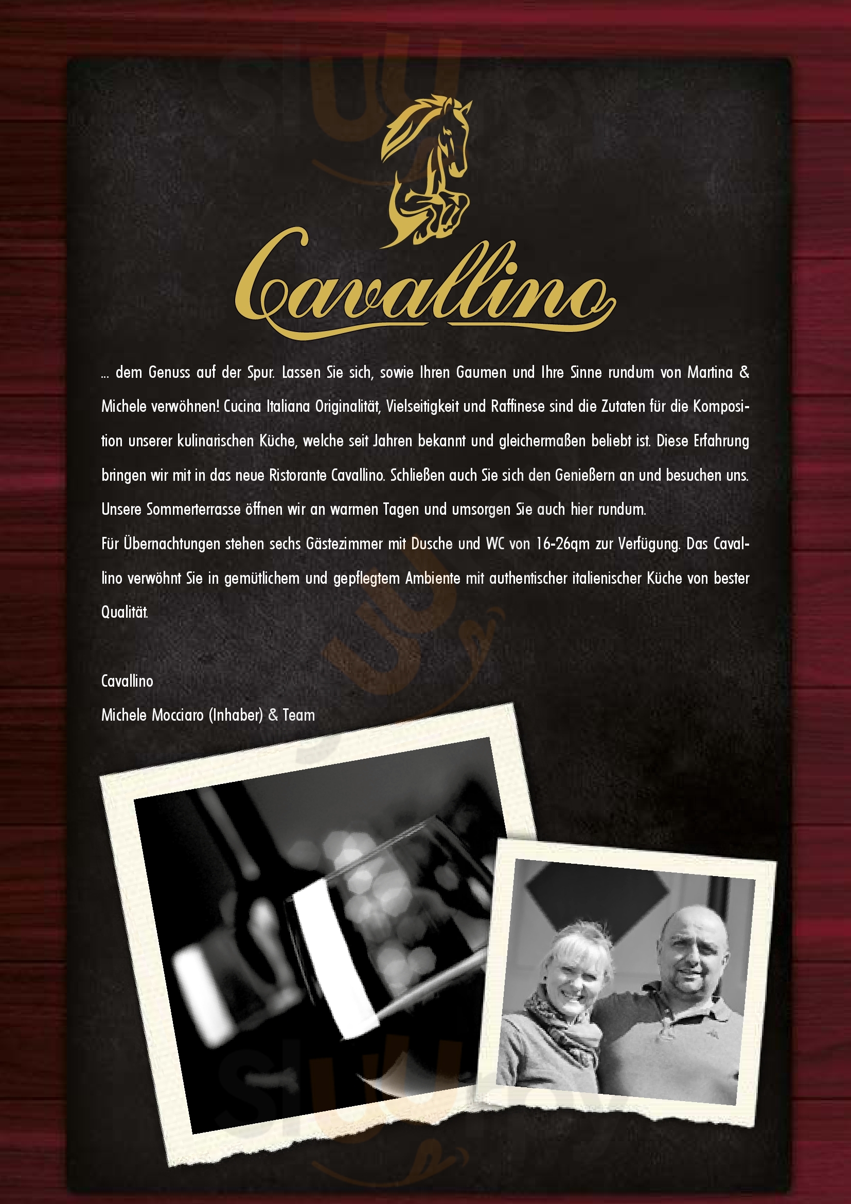 Cavallino Ristorante Pizzaria Wertheim Menu - 1