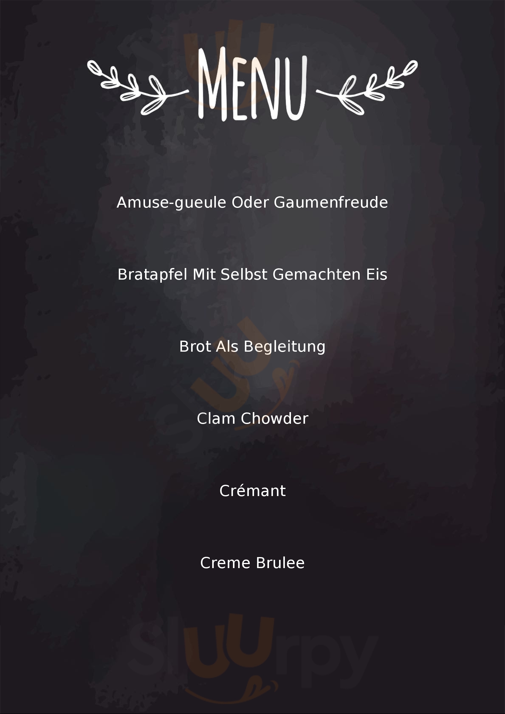 Stangs Restaurant Bad Nauheim Menu - 1