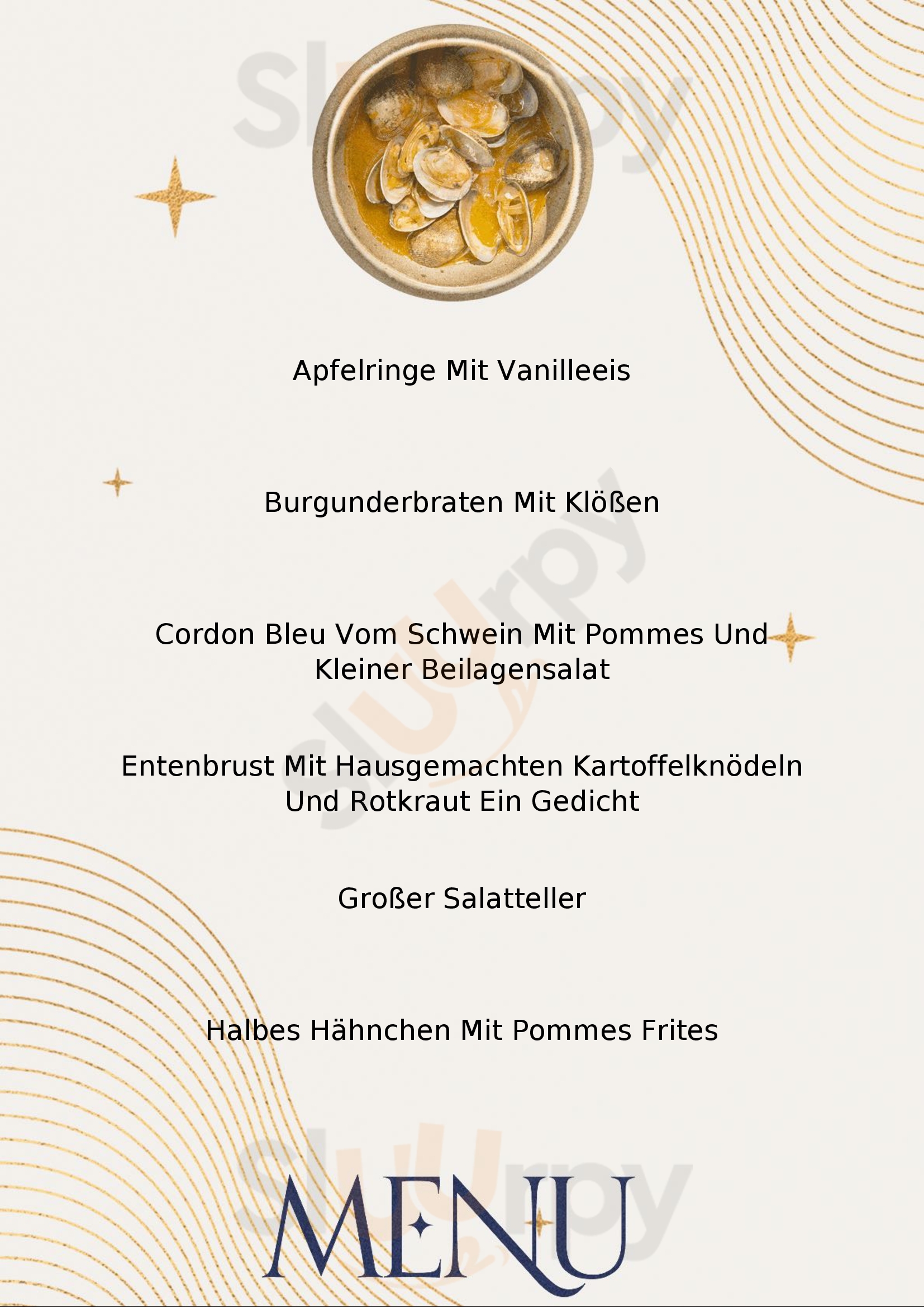 Zum Goldenen Adler Inh.e.willnath Wertheim Menu - 1