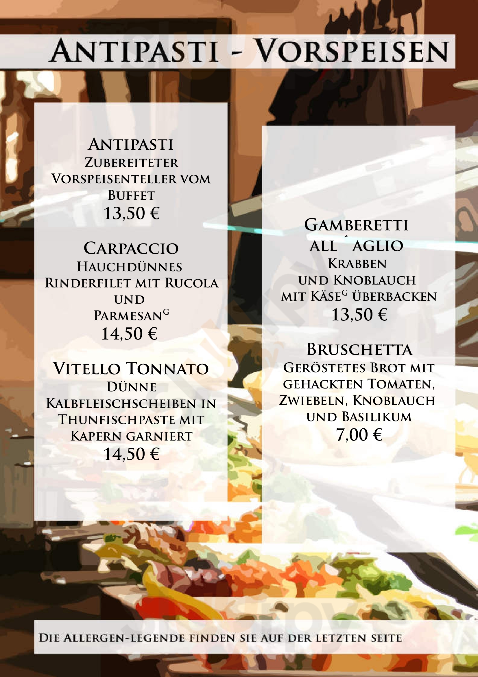 Ristorante Italiano Pöttken Steinfurt Menu - 1