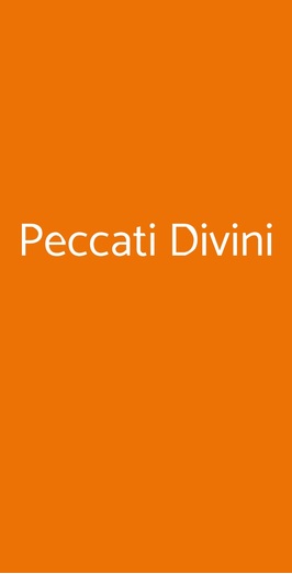 Peccati Divini, Portoferraio