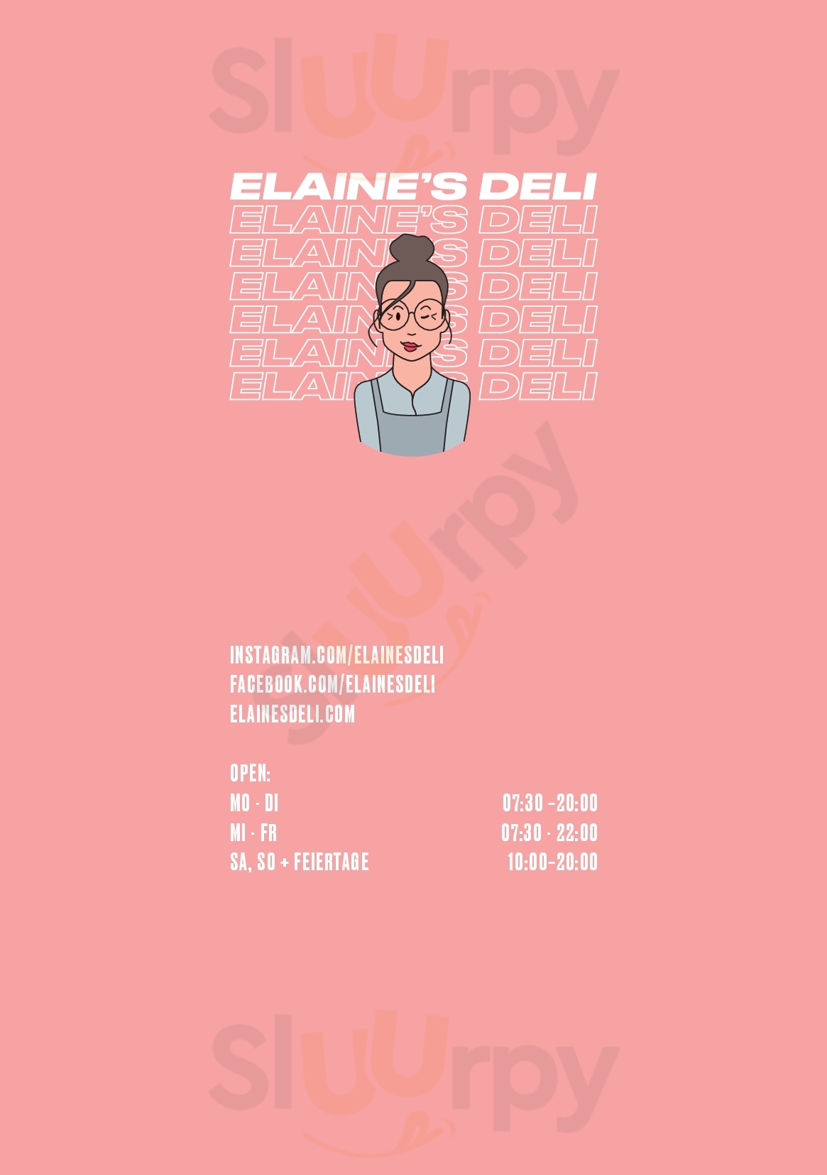 Elaine's Deli Frankfurt am Main Menu - 1