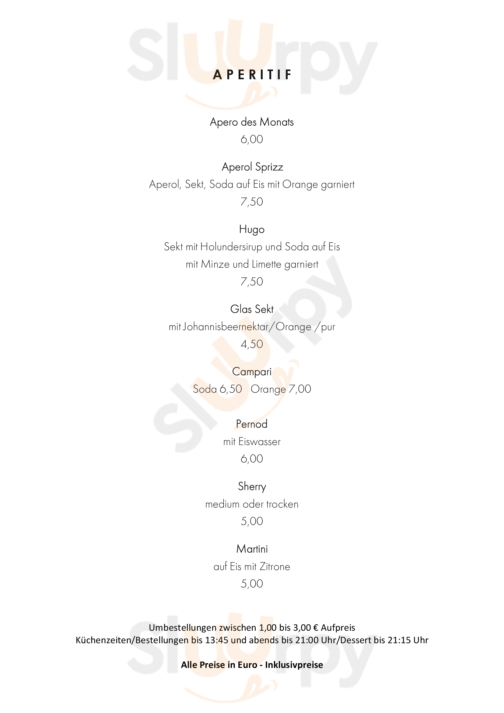 Torstuben Tettnang Menu - 1