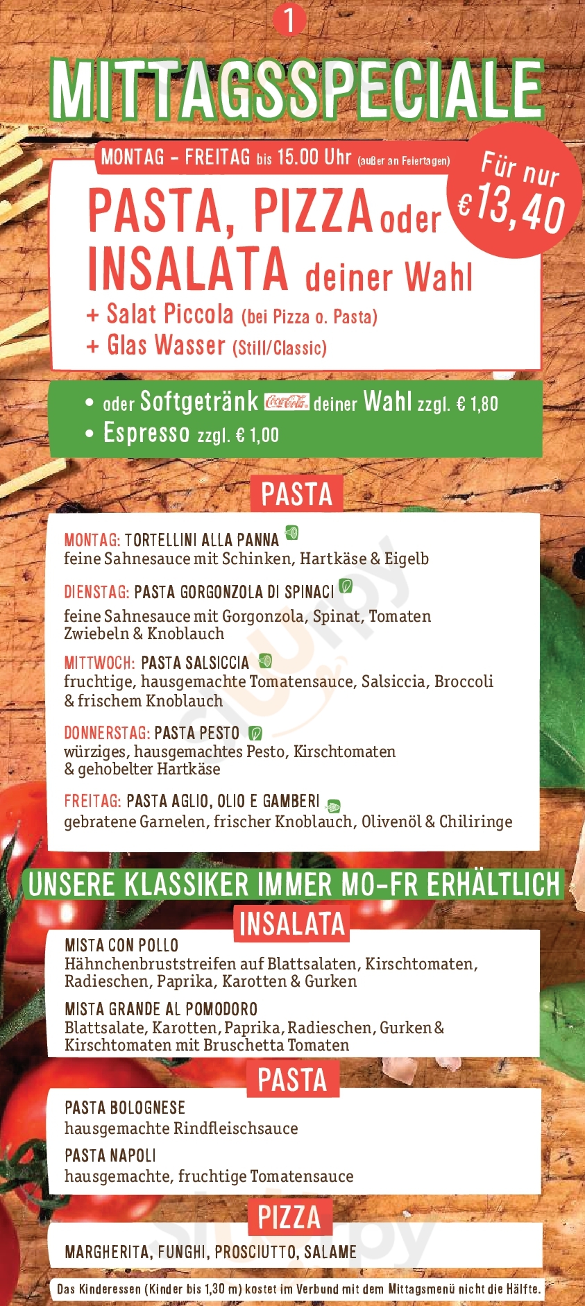 Tialini Stuttgart Menu - 1