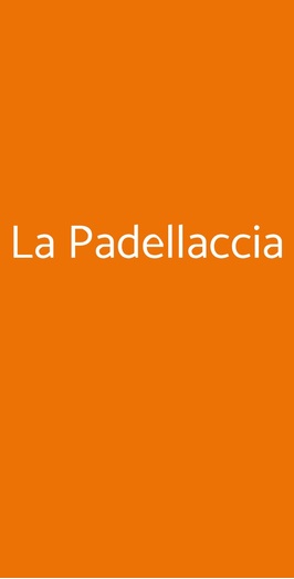 La Padellaccia, Firenze