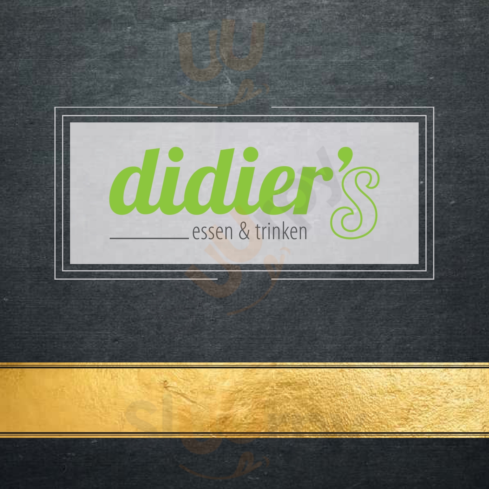 Didier's Essen & Trinken Grünstadt Menu - 1