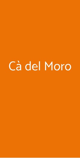 Ca Del Moro Hotel E Resort, Pontremoli