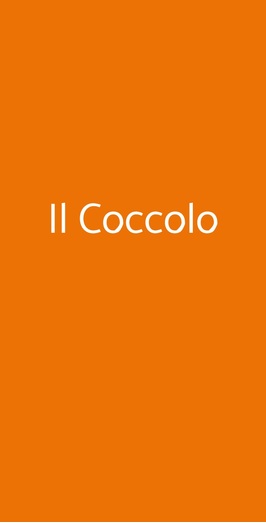 Il Coccolo